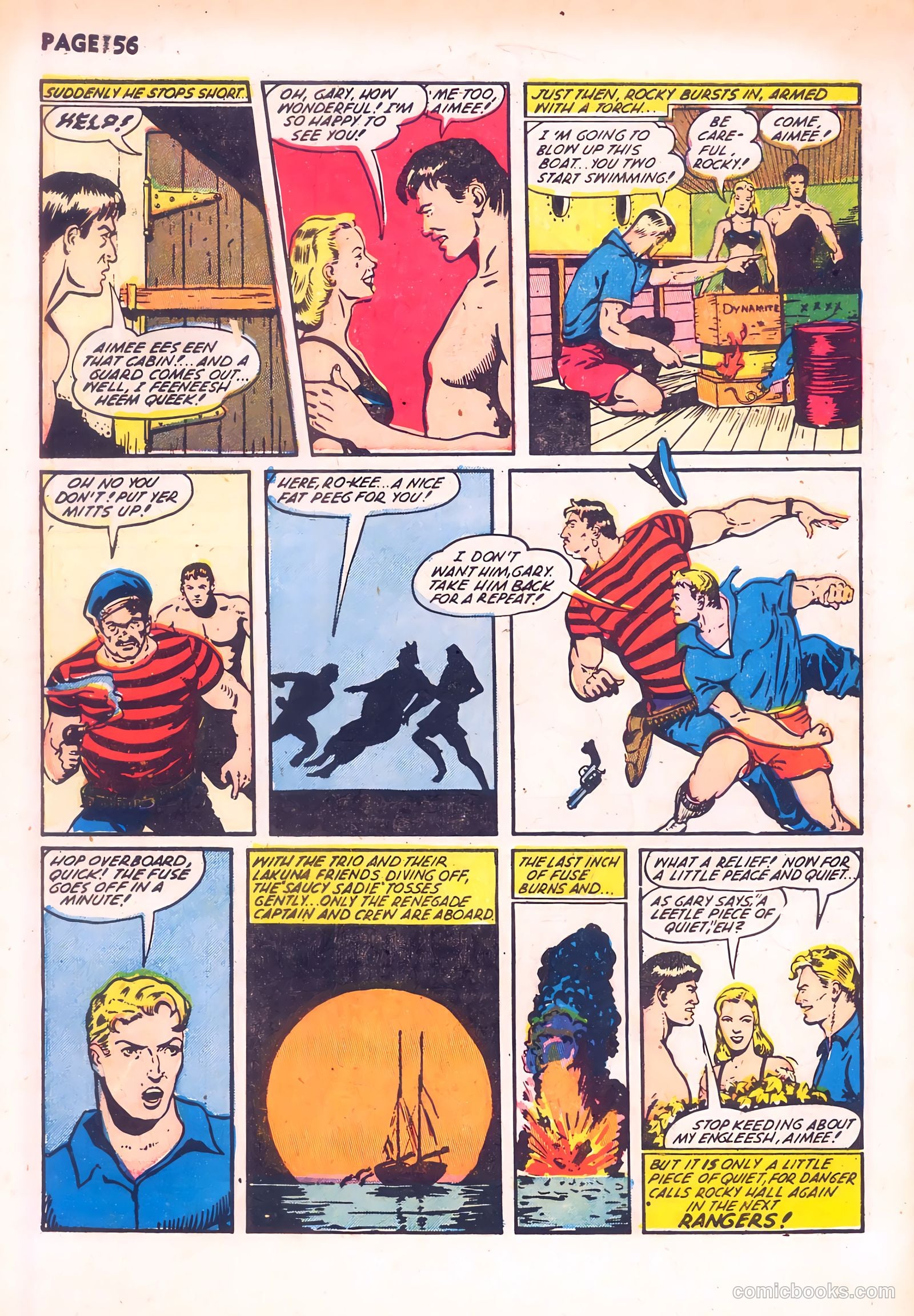 Rangers Comics #10 (1943) — page 58 of 68