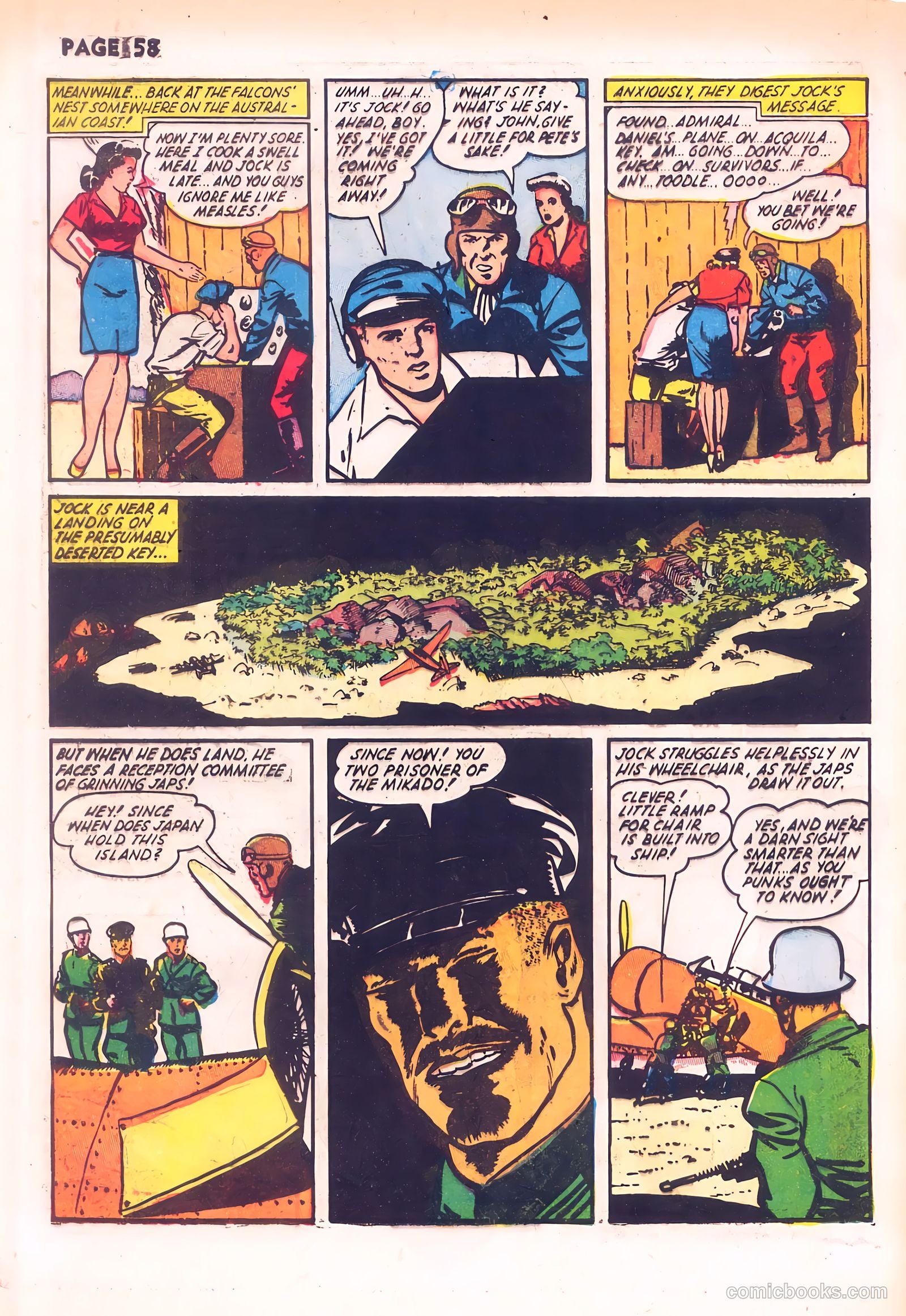 Rangers Comics #10 (1943) — page 60 of 68