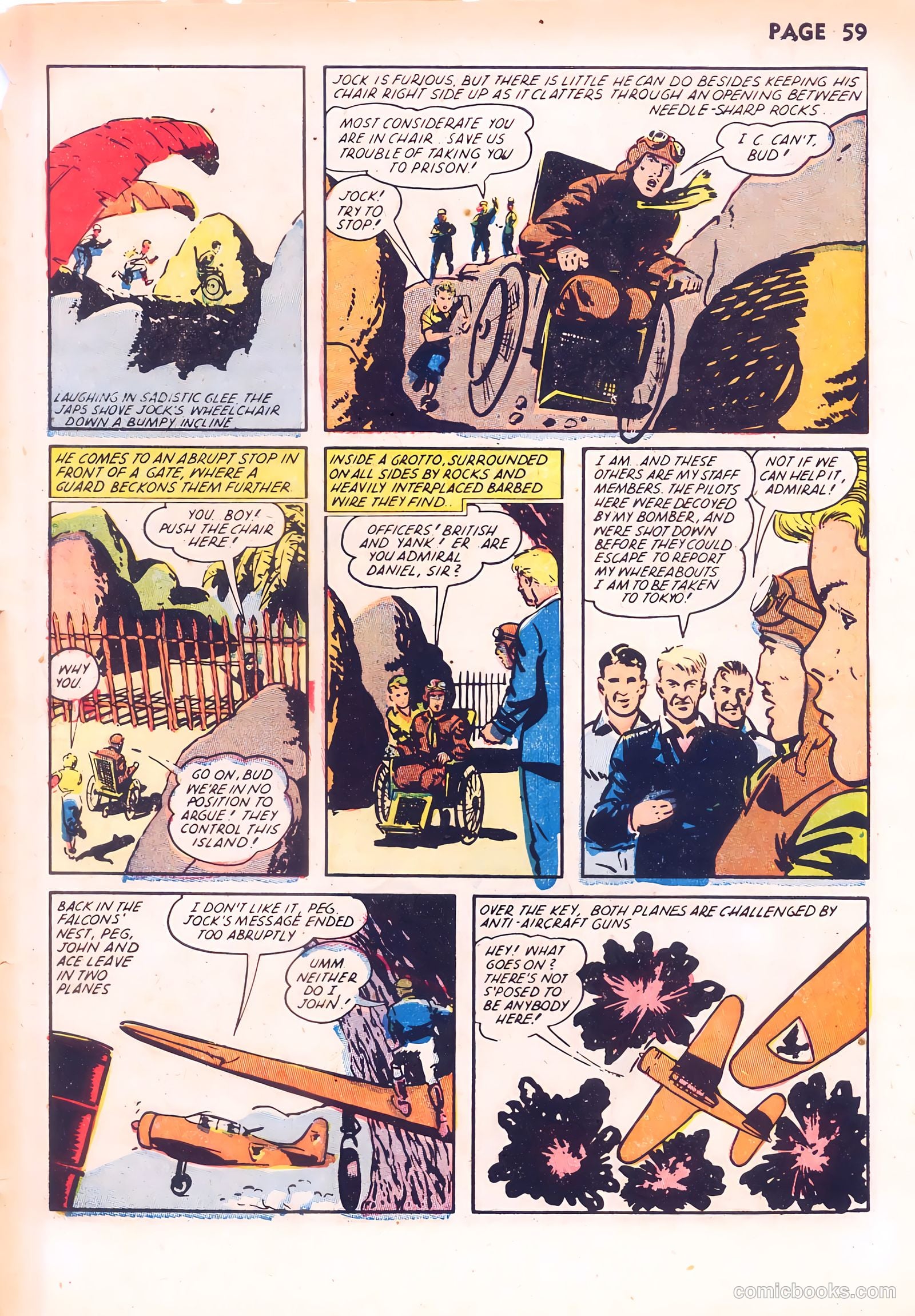 Rangers Comics #10 (1943) — page 61 of 68