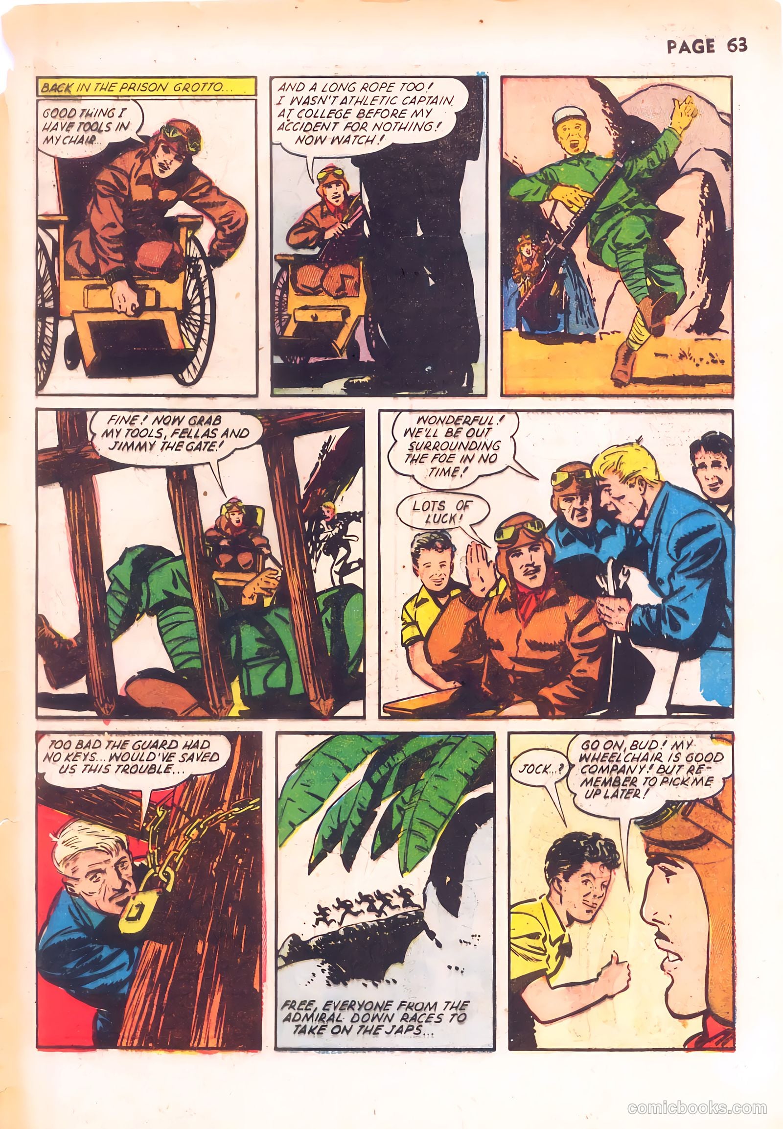 Rangers Comics #10 (1943) — page 65 of 68