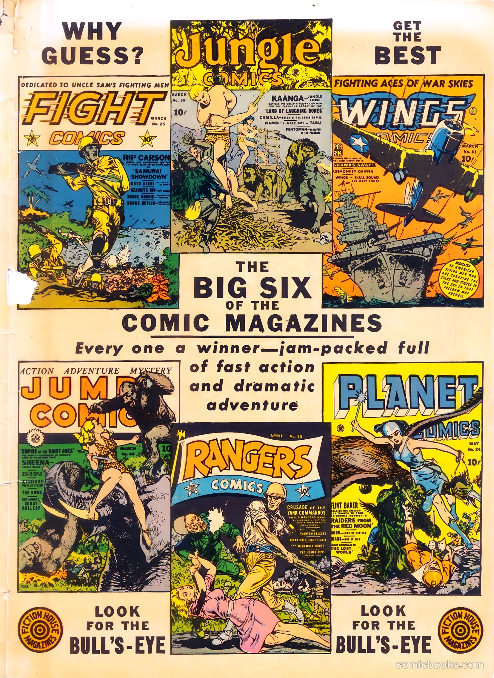 Rangers Comics #10 (1943) — page 67 of 68
