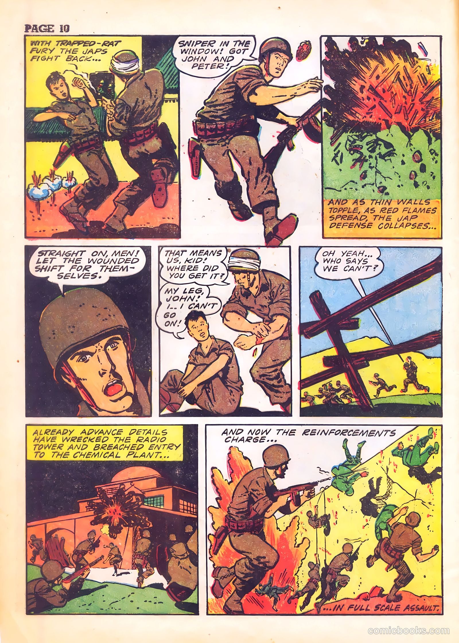Rangers Comics #11 (1943) — page 12 of 68