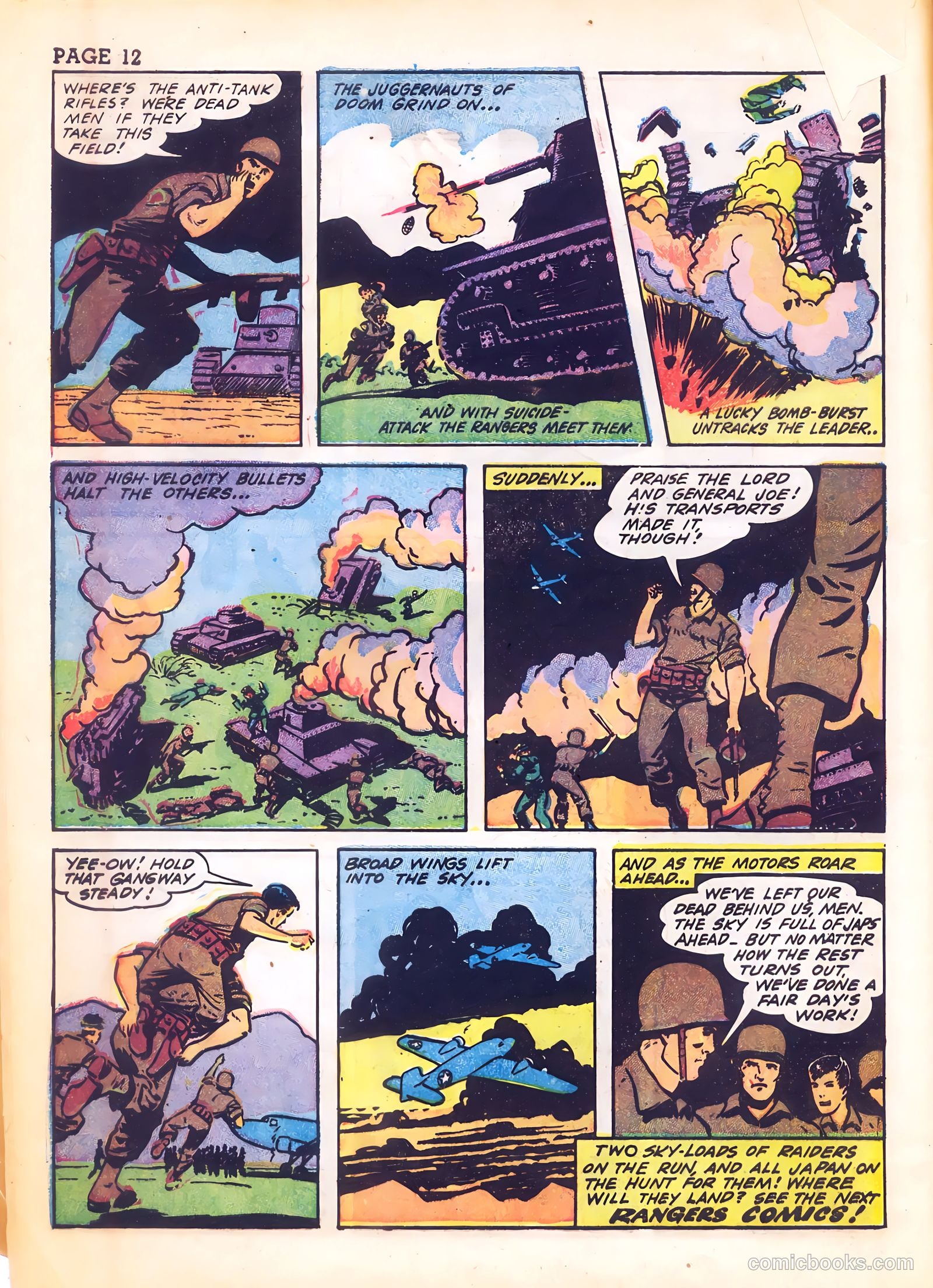 Rangers Comics #11 (1943) — page 14 of 68