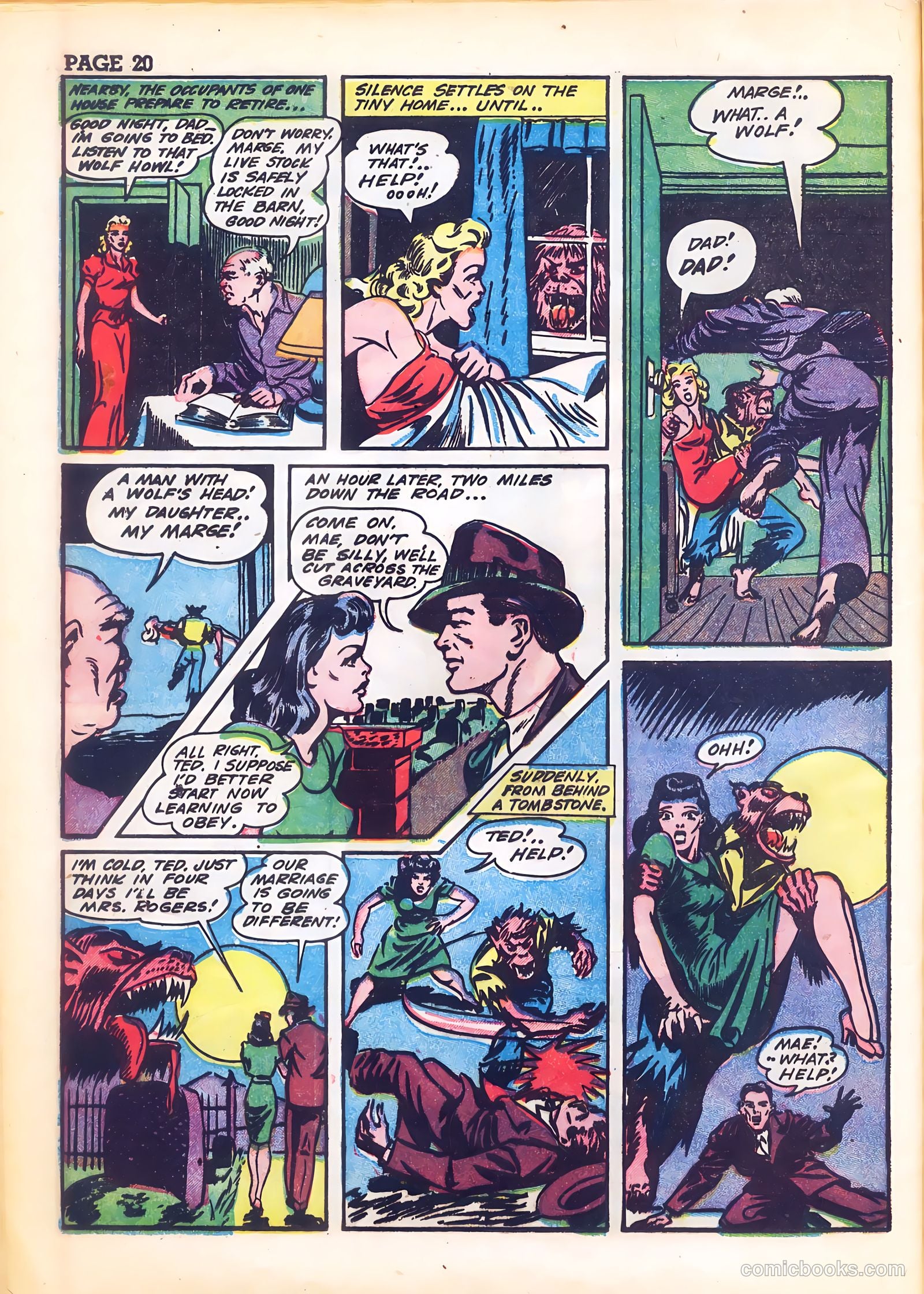 Rangers Comics #11 (1943) — page 22 of 68