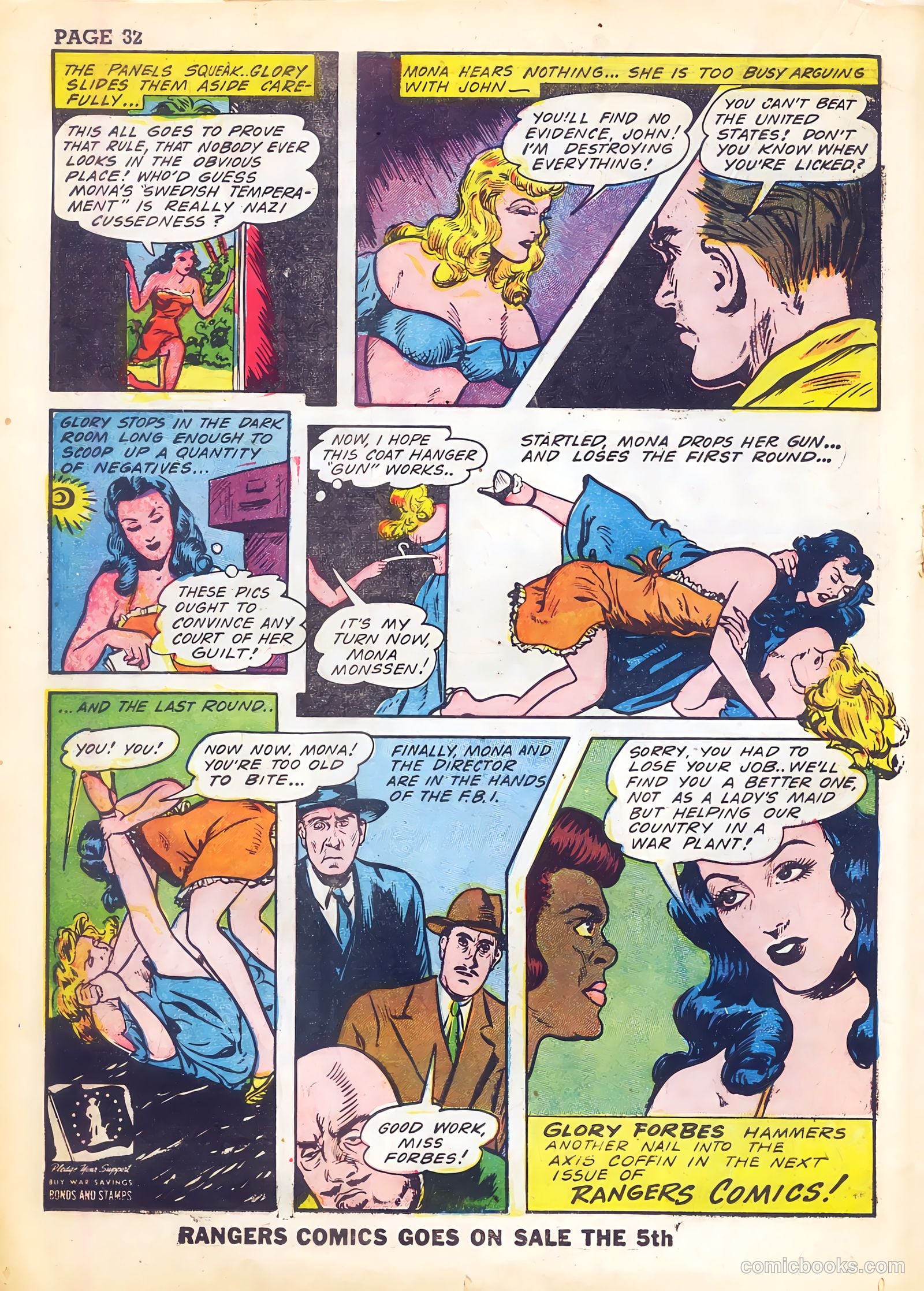 Rangers Comics #11 (1943) — page 34 of 68