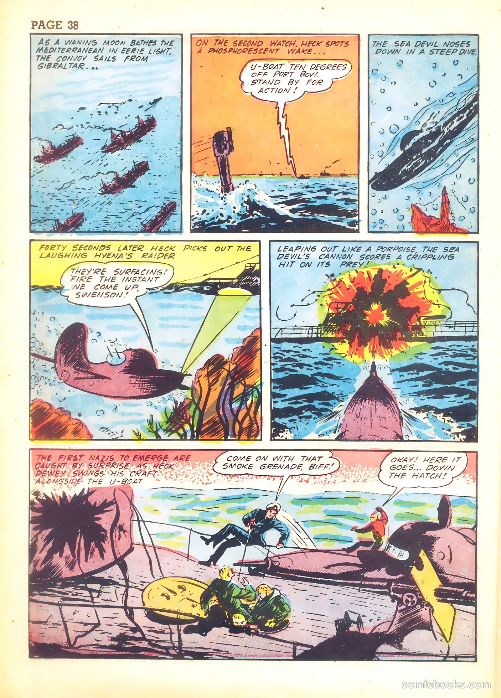 Rangers Comics #11 (1943) — page 40 of 68