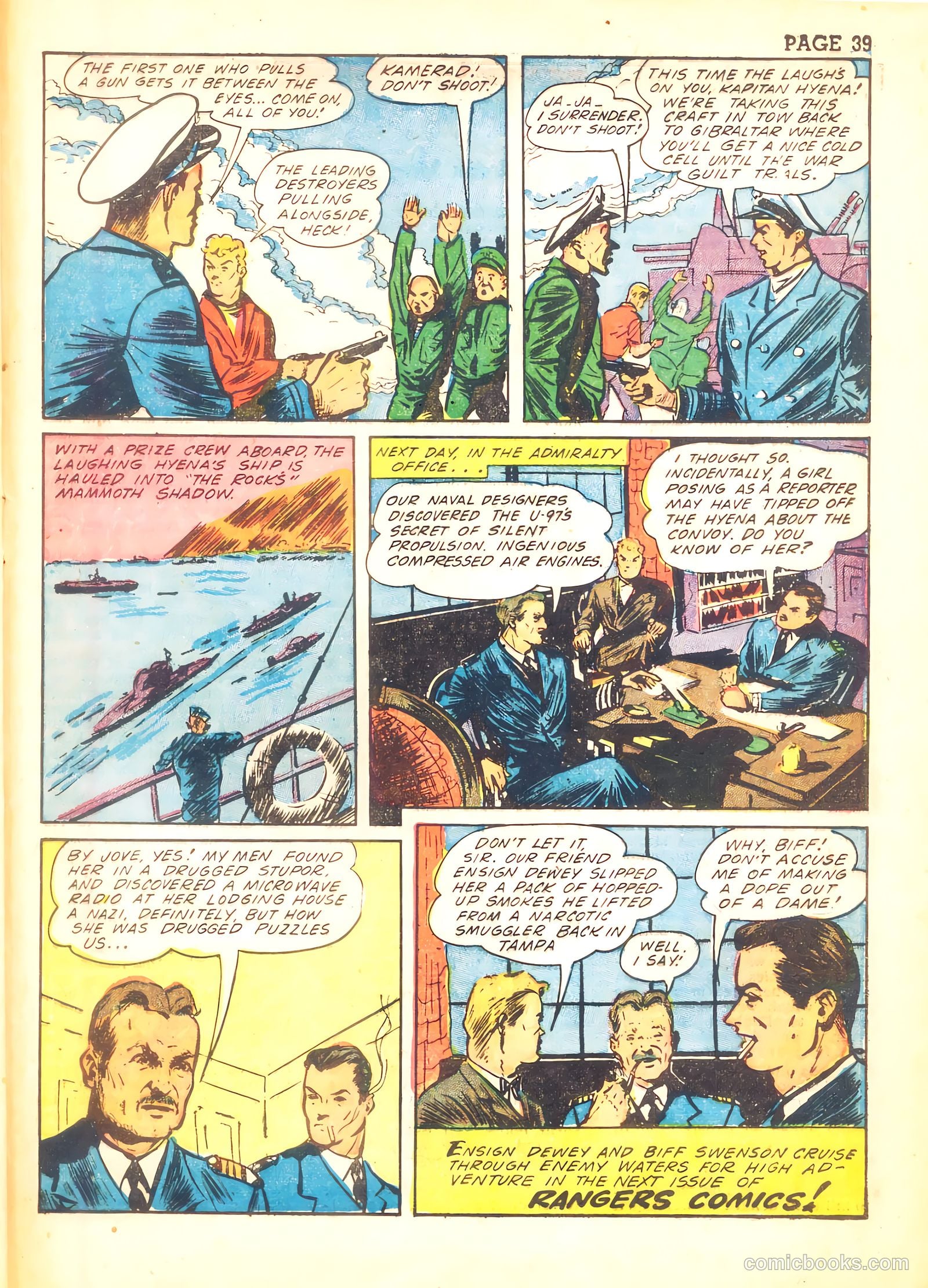 Rangers Comics #11 (1943) — page 41 of 68