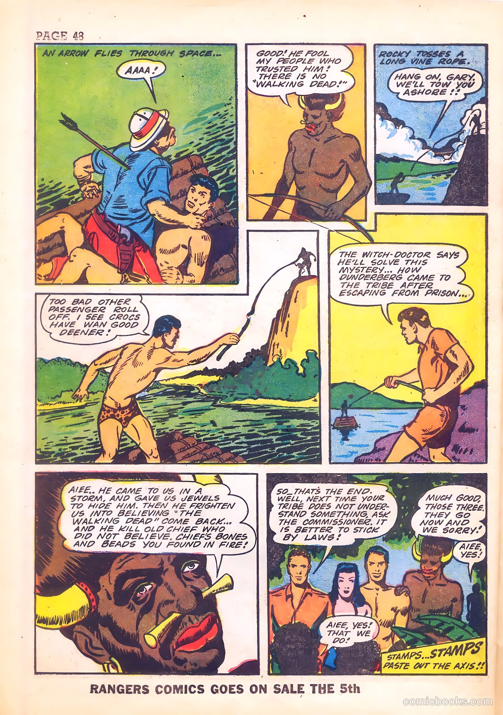 Rangers Comics #11 (1943) — page 50 of 68