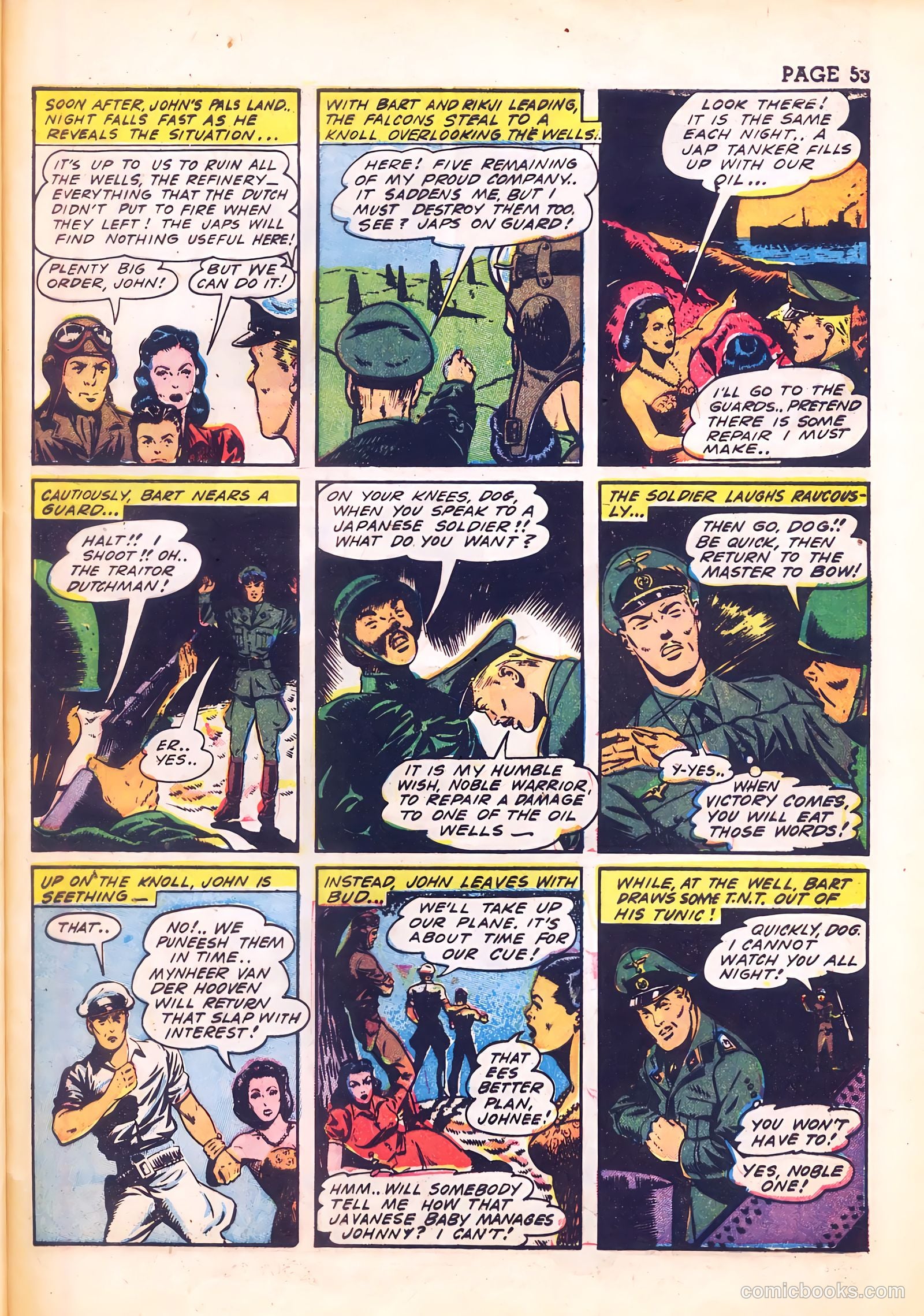 Rangers Comics #11 (1943) — page 55 of 68