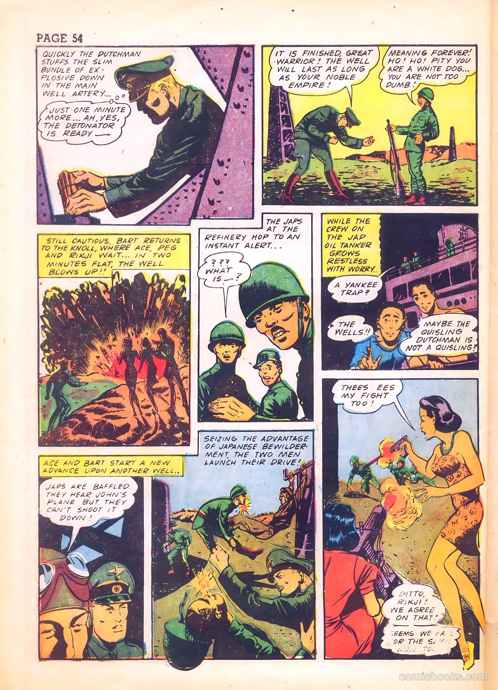 Rangers Comics #11 (1943) — page 56 of 68