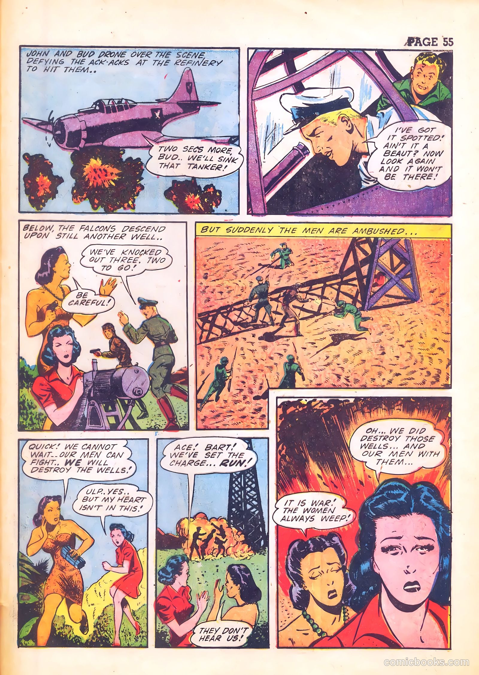 Rangers Comics #11 (1943) — page 57 of 68