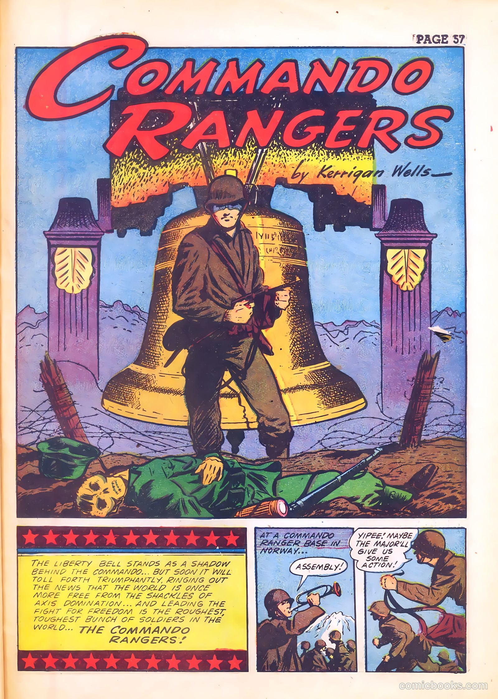 Rangers Comics #11 (1943) — page 59 of 68