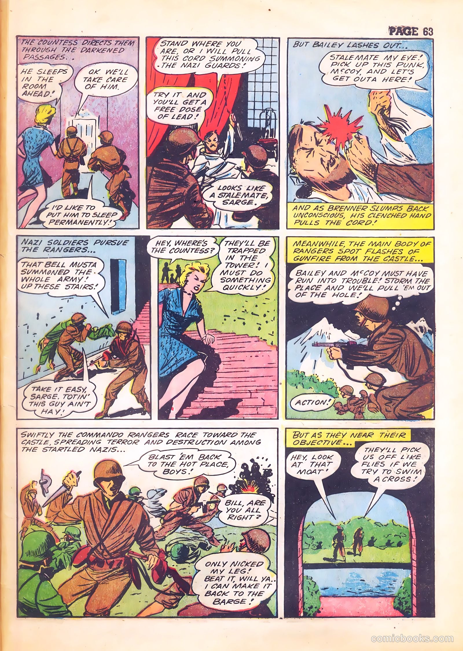 Rangers Comics #11 (1943) — page 65 of 68