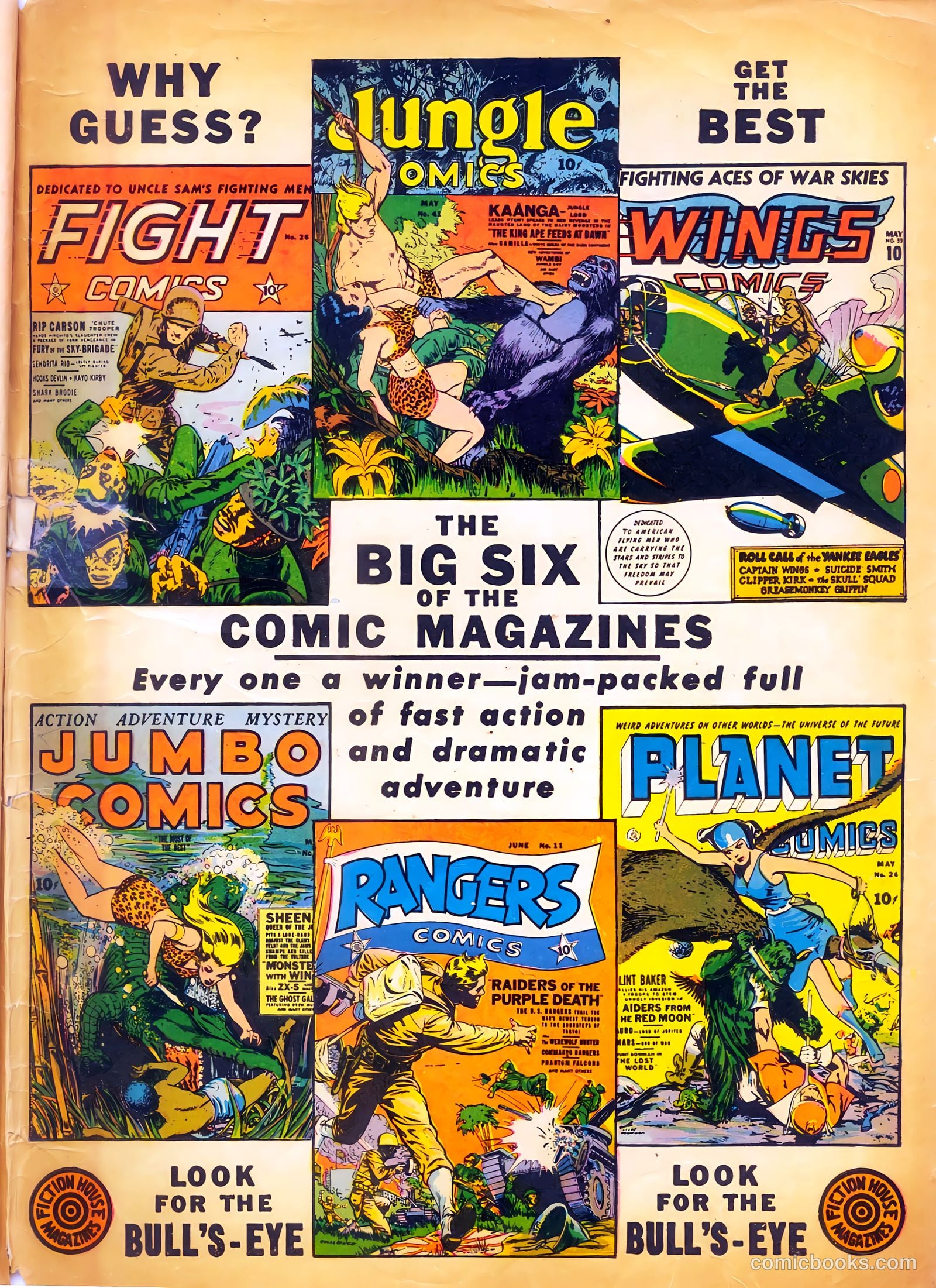 Rangers Comics #11 (1943) — page 67 of 68