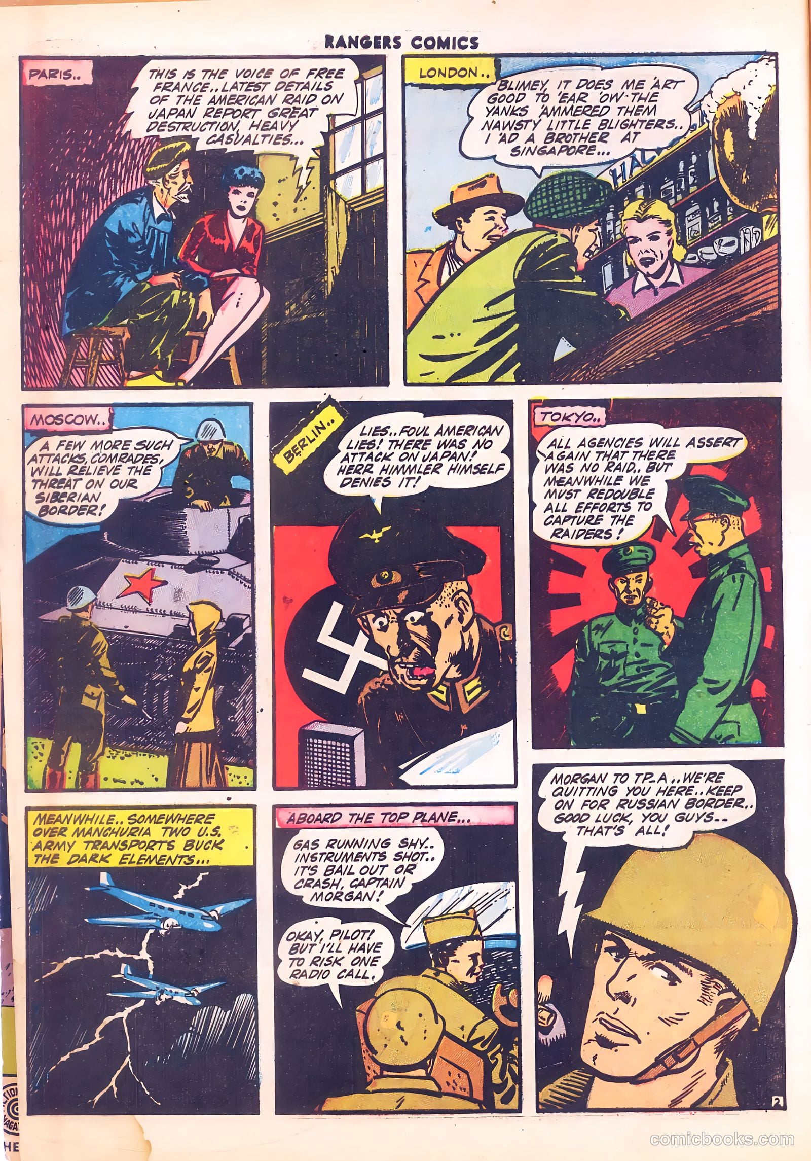 Rangers Comics #12 (1943) — page 4 of 60