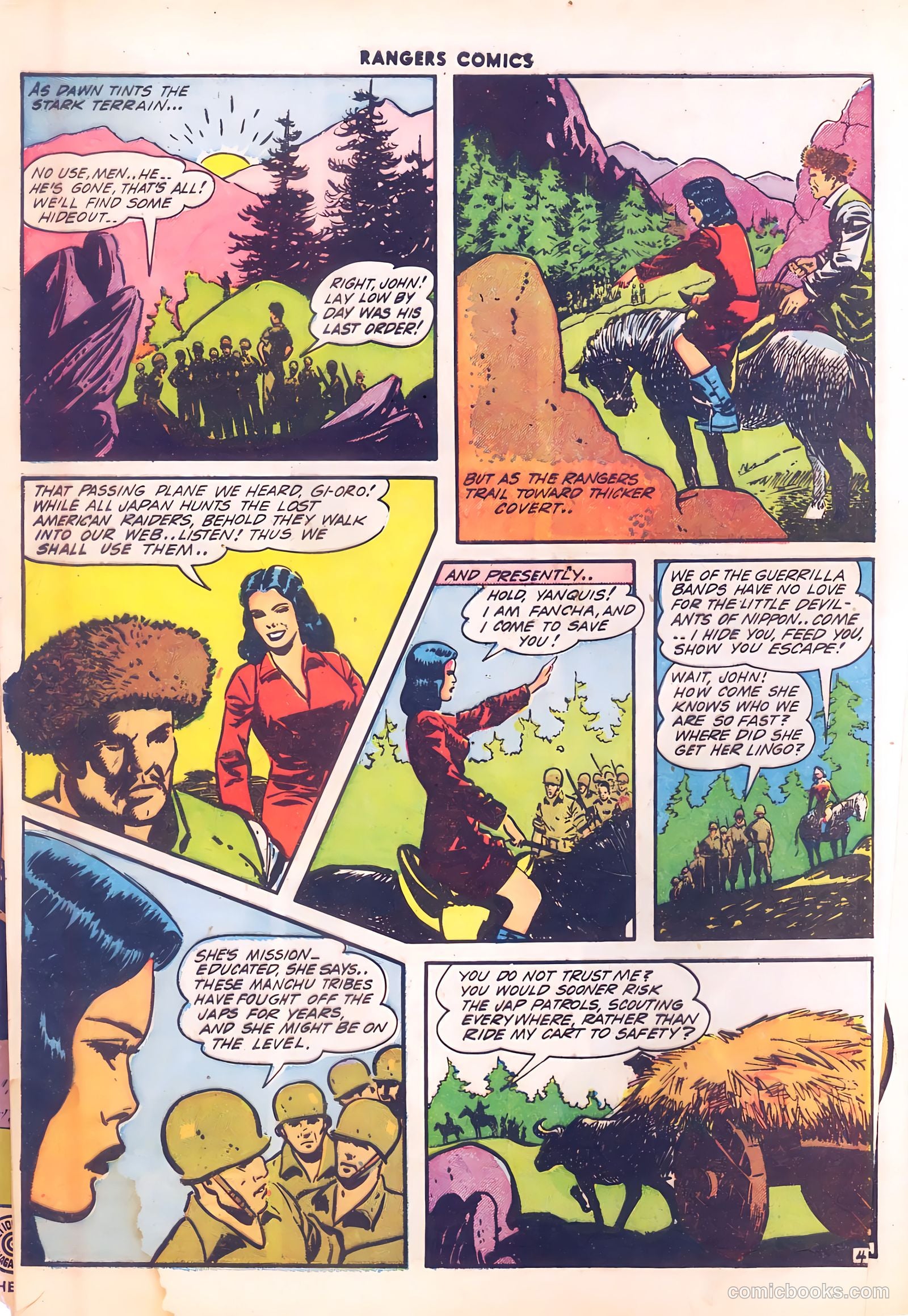 Rangers Comics #12 (1943) — page 6 of 60