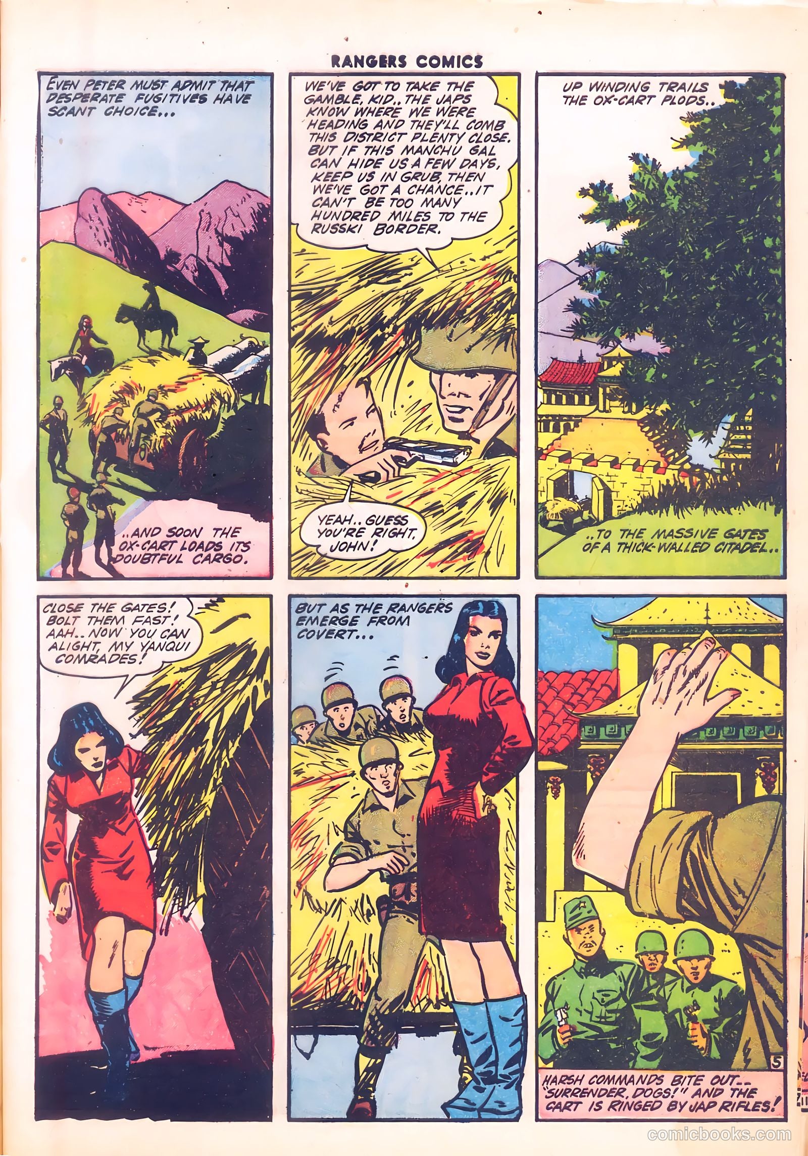 Rangers Comics #12 (1943) — page 7 of 60