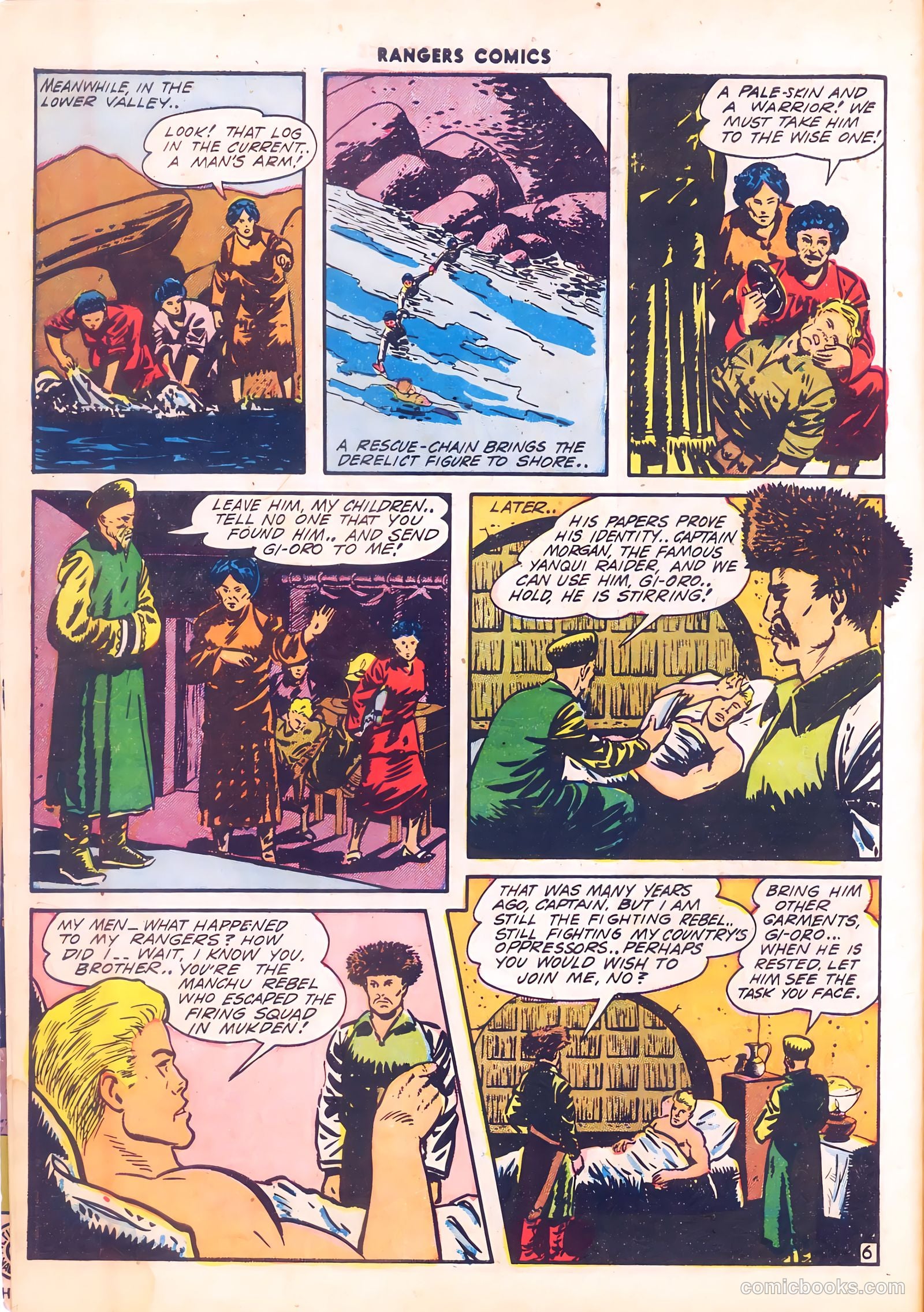 Rangers Comics #12 (1943) — page 8 of 60