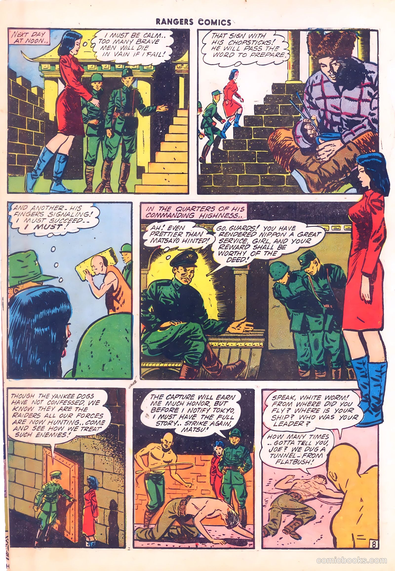 Rangers Comics #12 (1943) — page 10 of 60