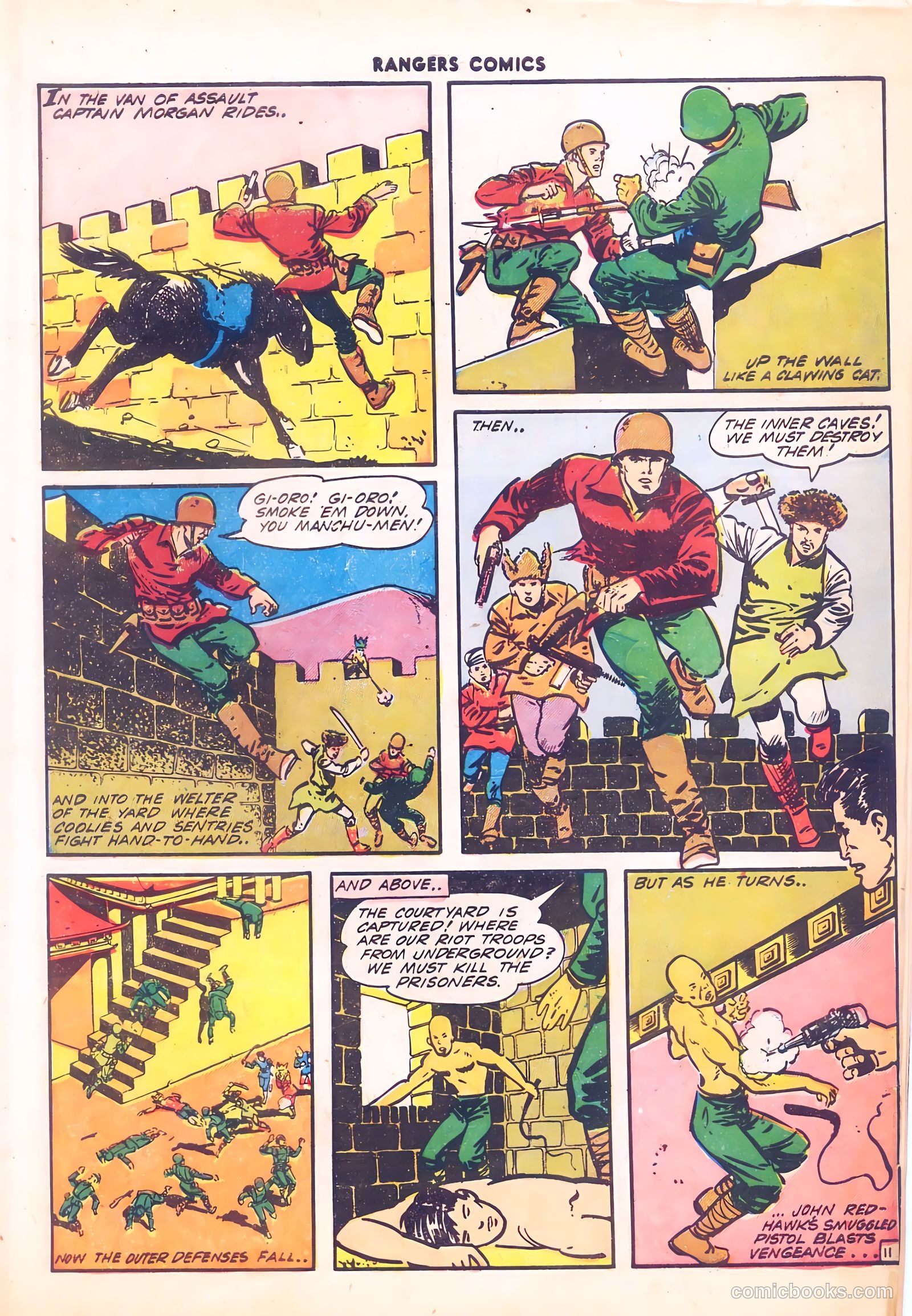 Rangers Comics #12 (1943) — page 13 of 60