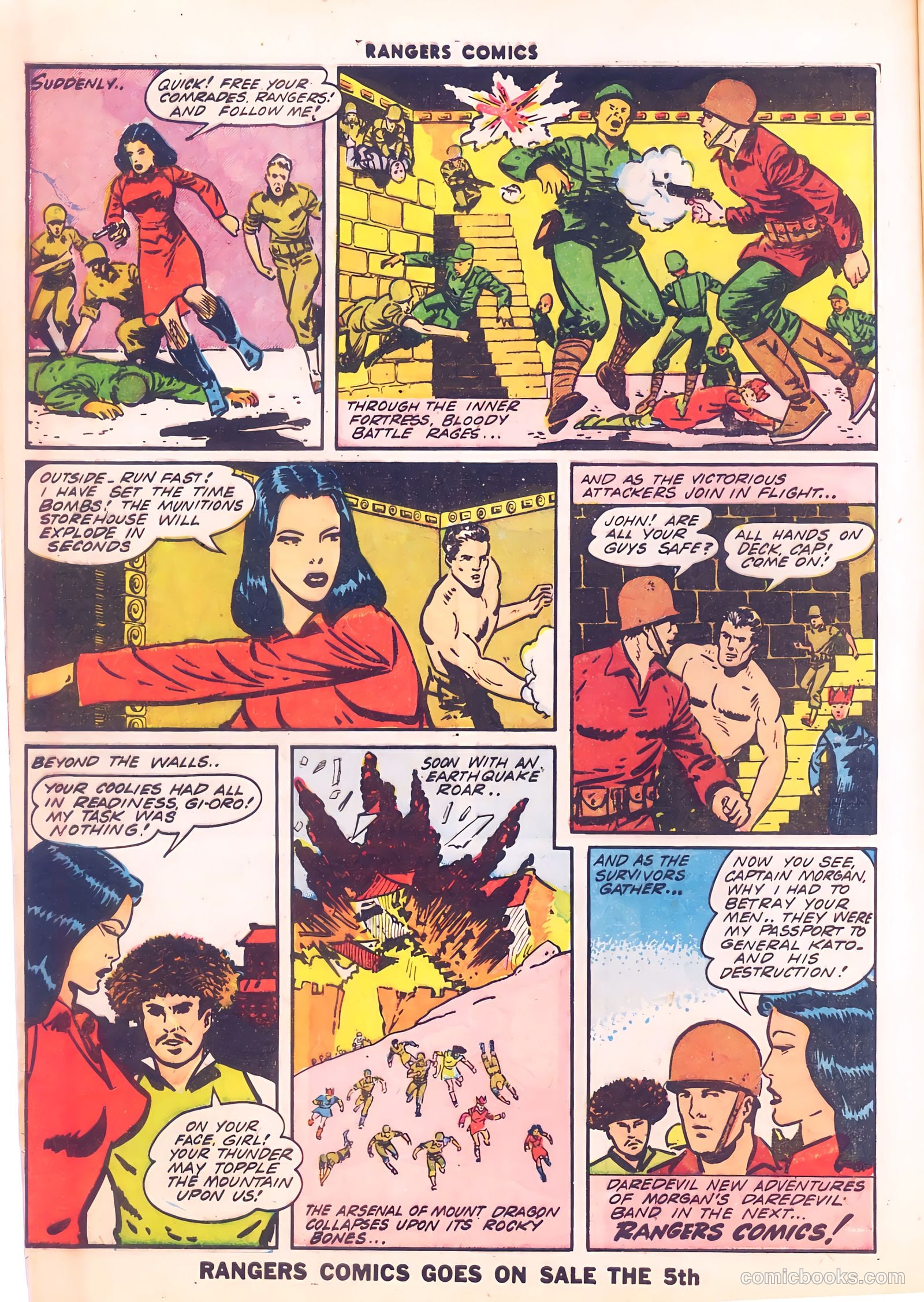 Rangers Comics #12 (1943) — page 14 of 60