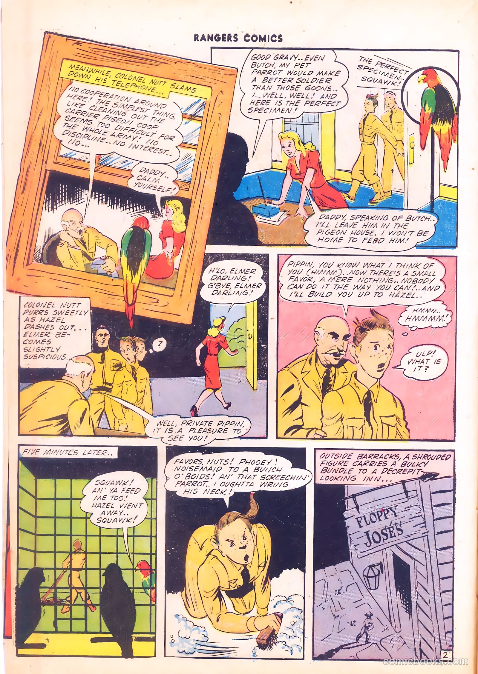 Rangers Comics #12 (1943) — page 16 of 60