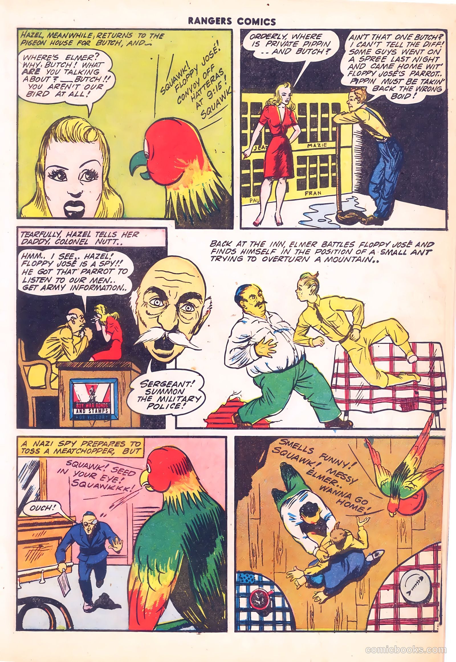 Rangers Comics #12 (1943) — page 19 of 60