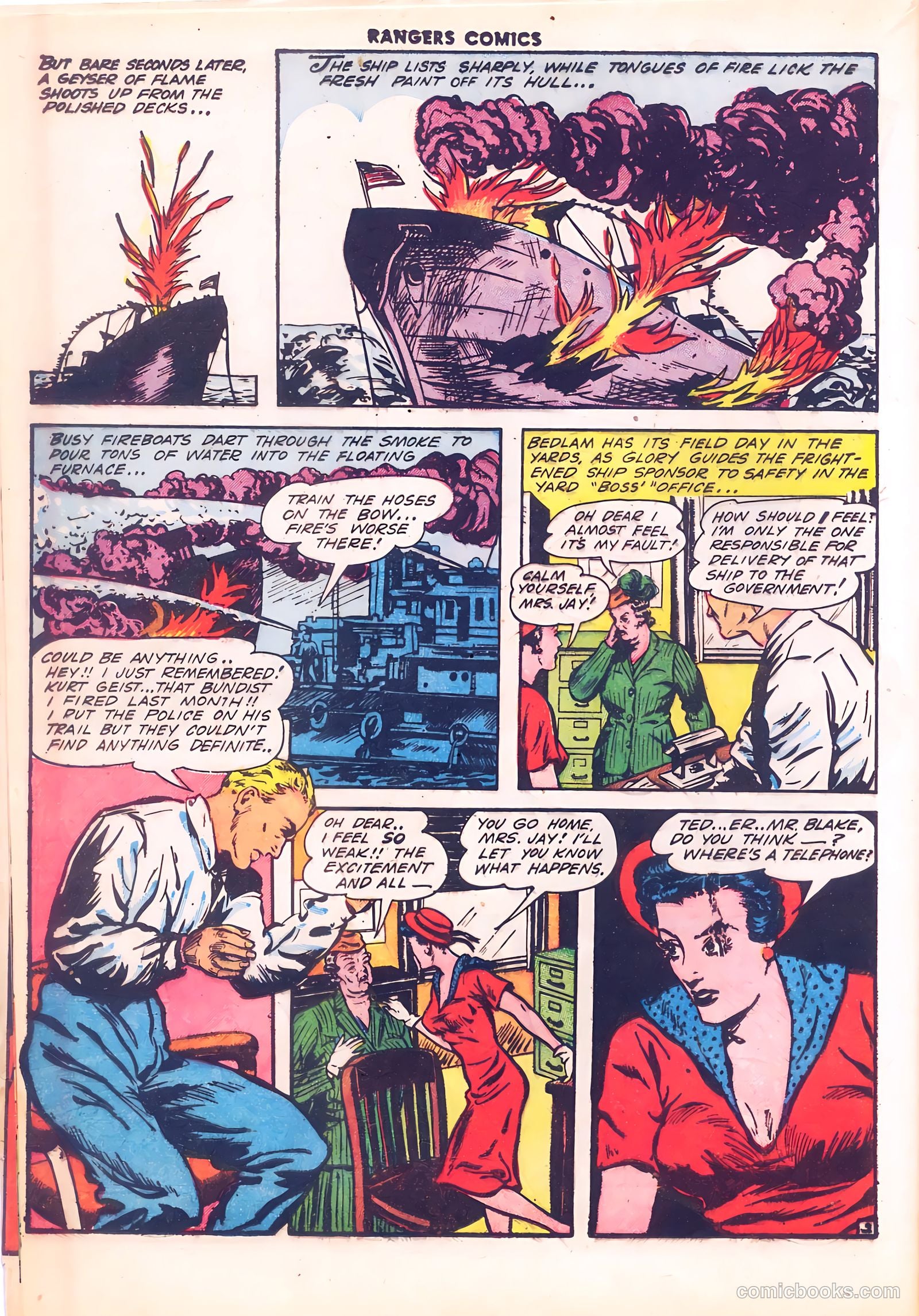 Rangers Comics #12 (1943) — page 22 of 60