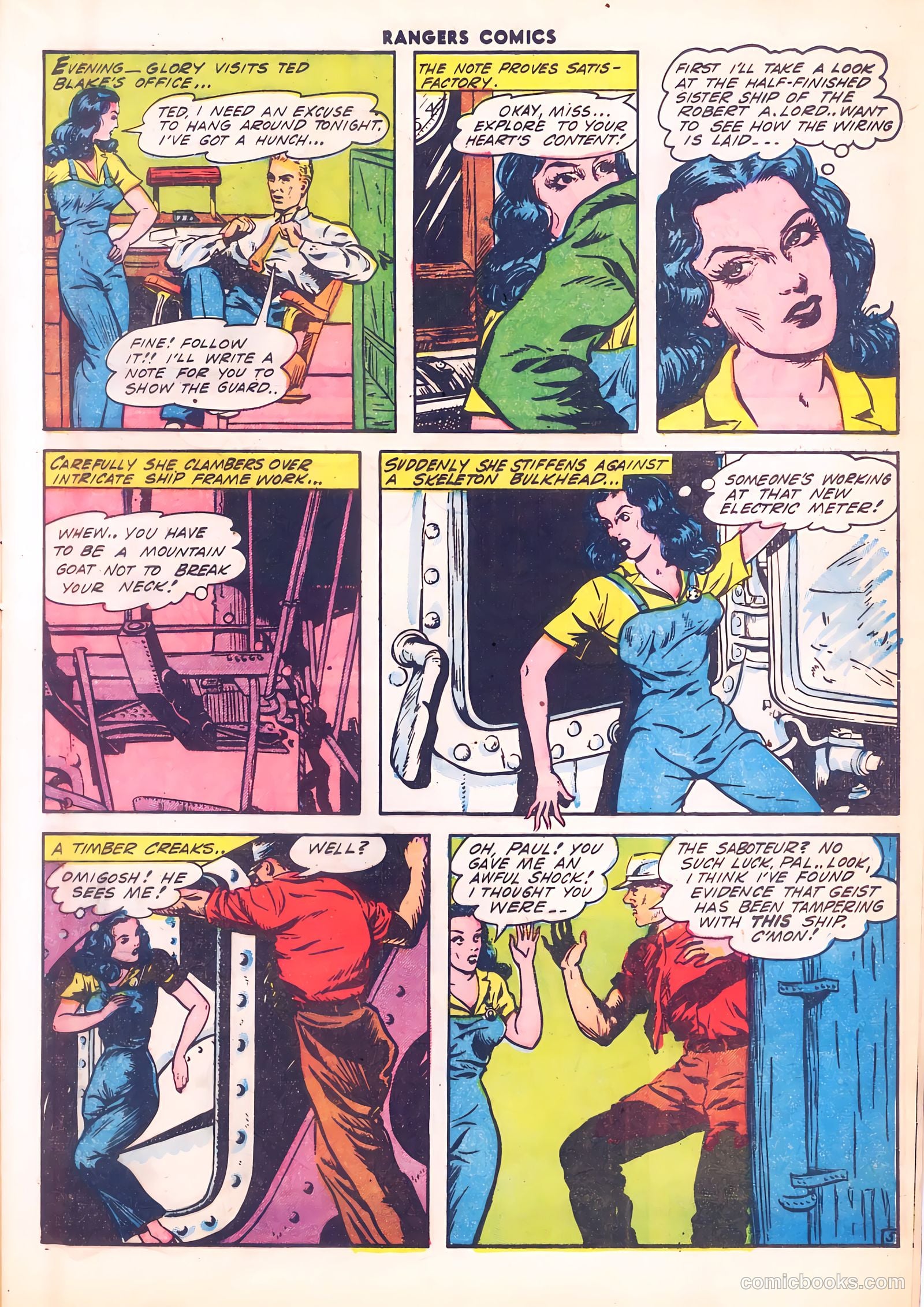 Rangers Comics #12 (1943) — page 25 of 60