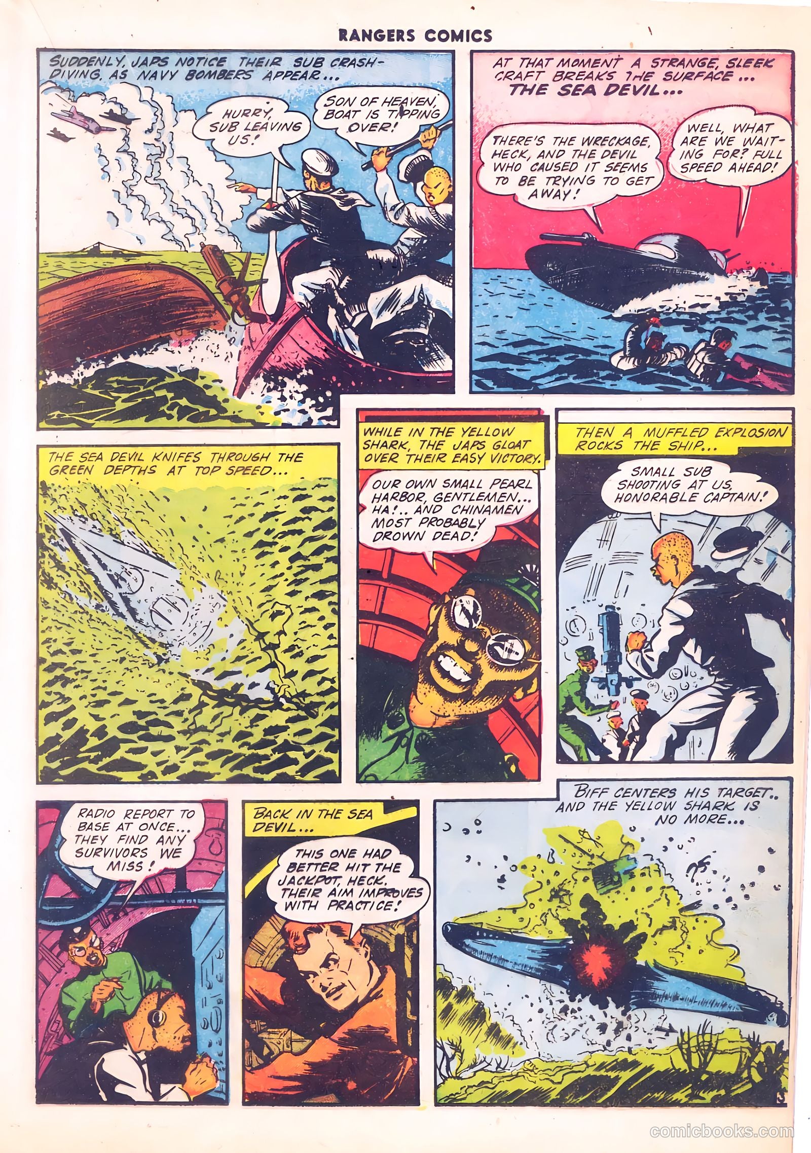 Rangers Comics #12 (1943) — page 31 of 60