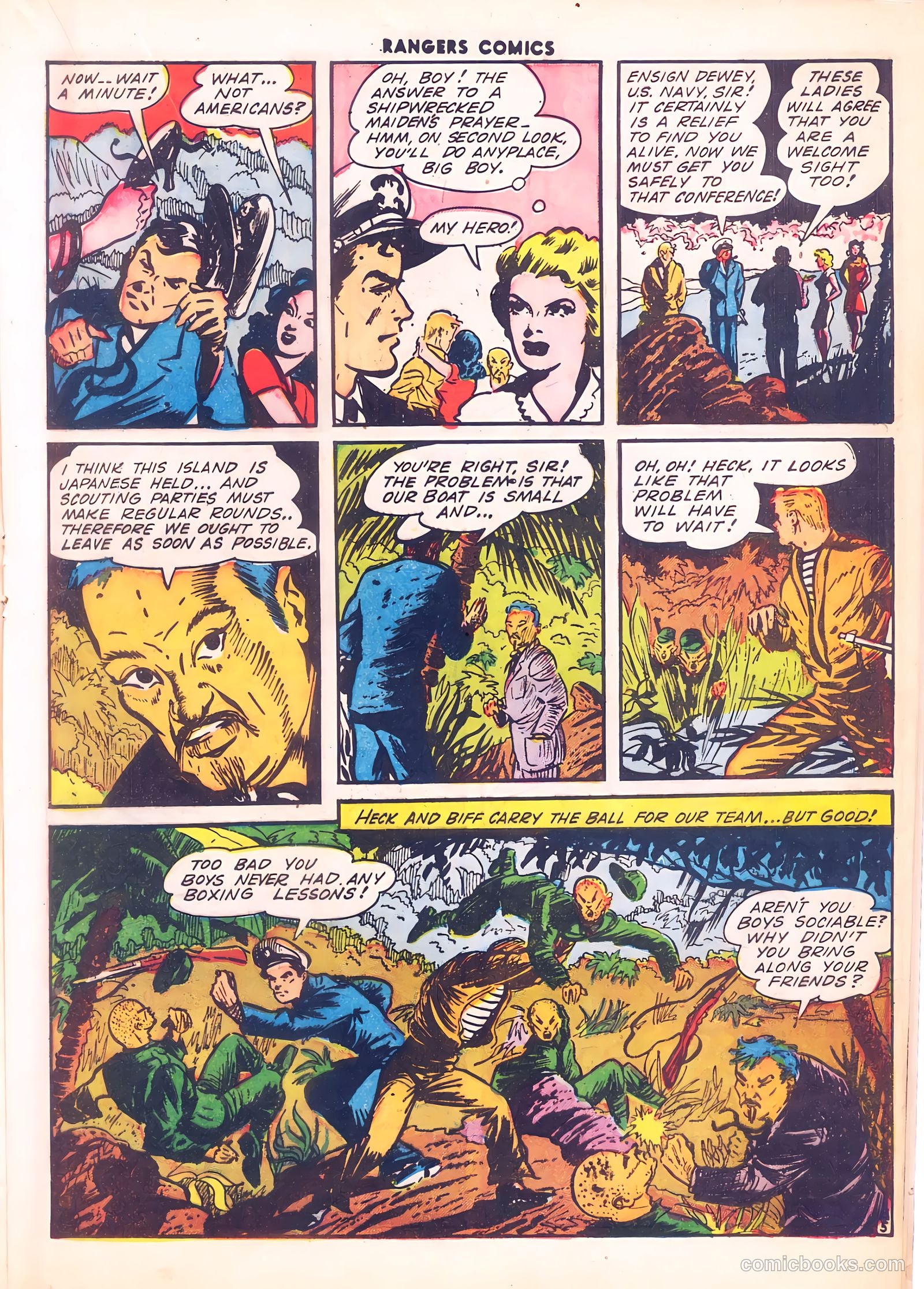 Rangers Comics #12 (1943) — page 33 of 60