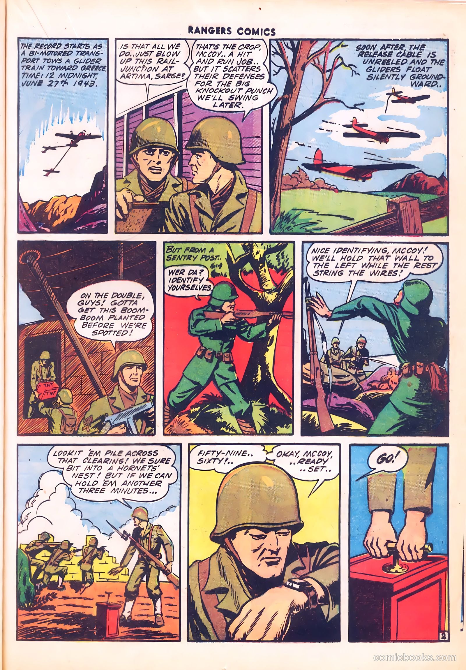 Rangers Comics #12 (1943) — page 39 of 60