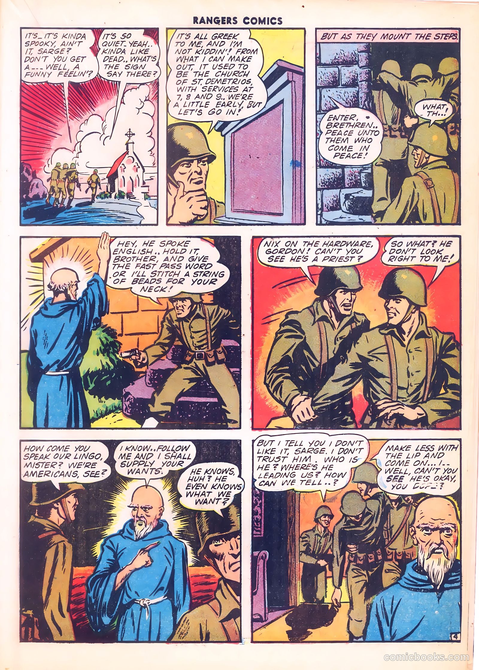 Rangers Comics #12 (1943) — page 41 of 60