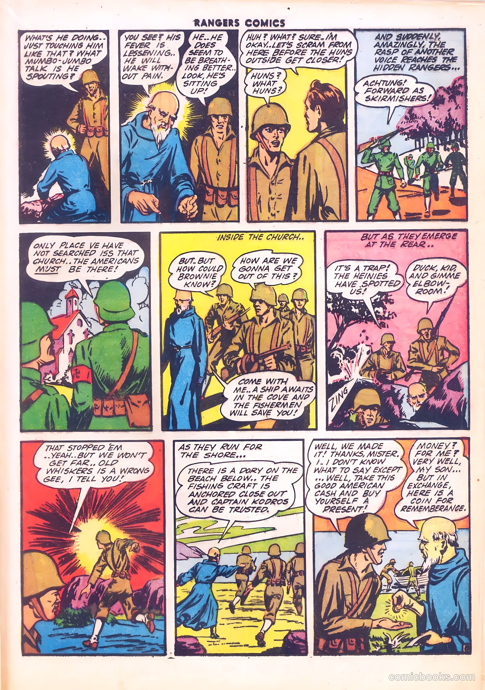 Rangers Comics #12 (1943) — page 43 of 60