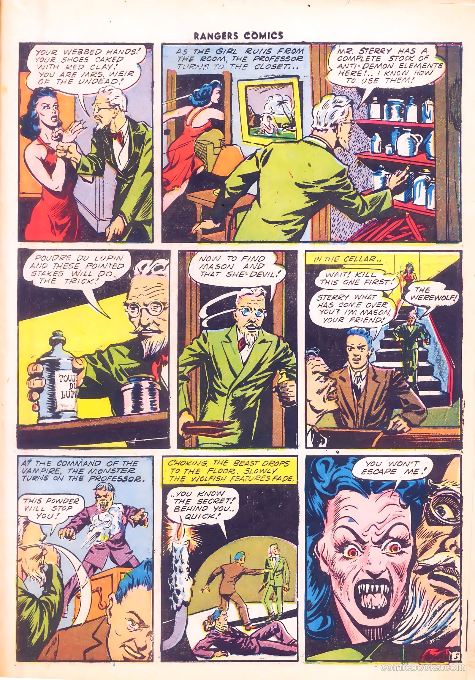 Rangers Comics #12 (1943) — page 49 of 60