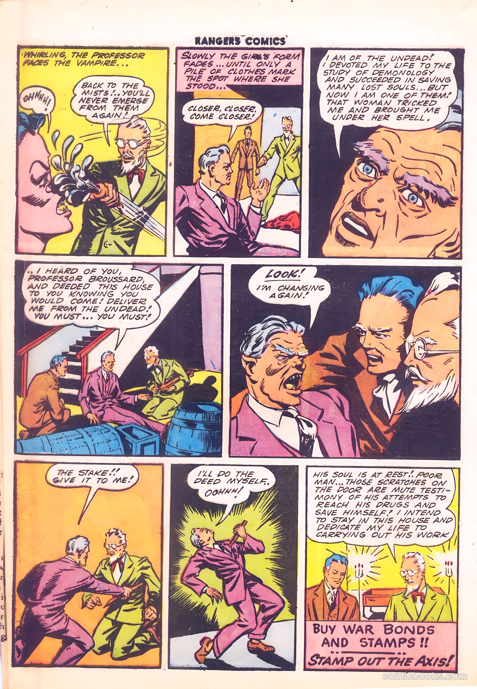 Rangers Comics #12 (1943) — page 50 of 60