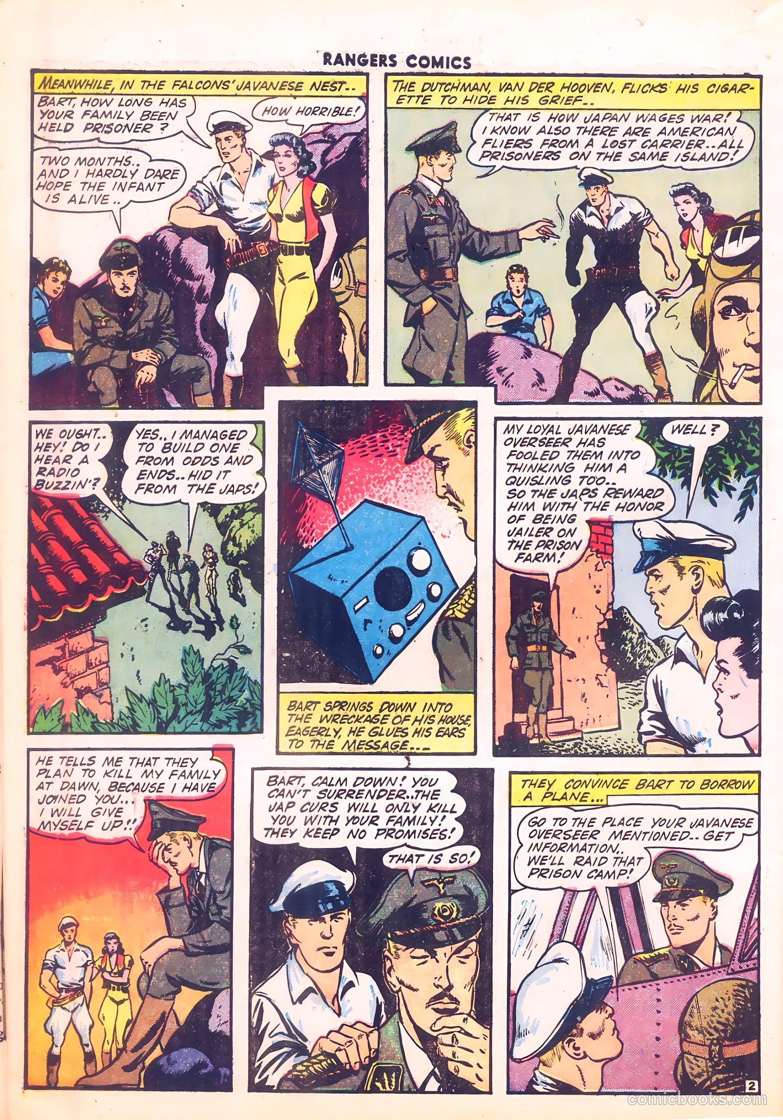 Rangers Comics #12 (1943) — page 52 of 60
