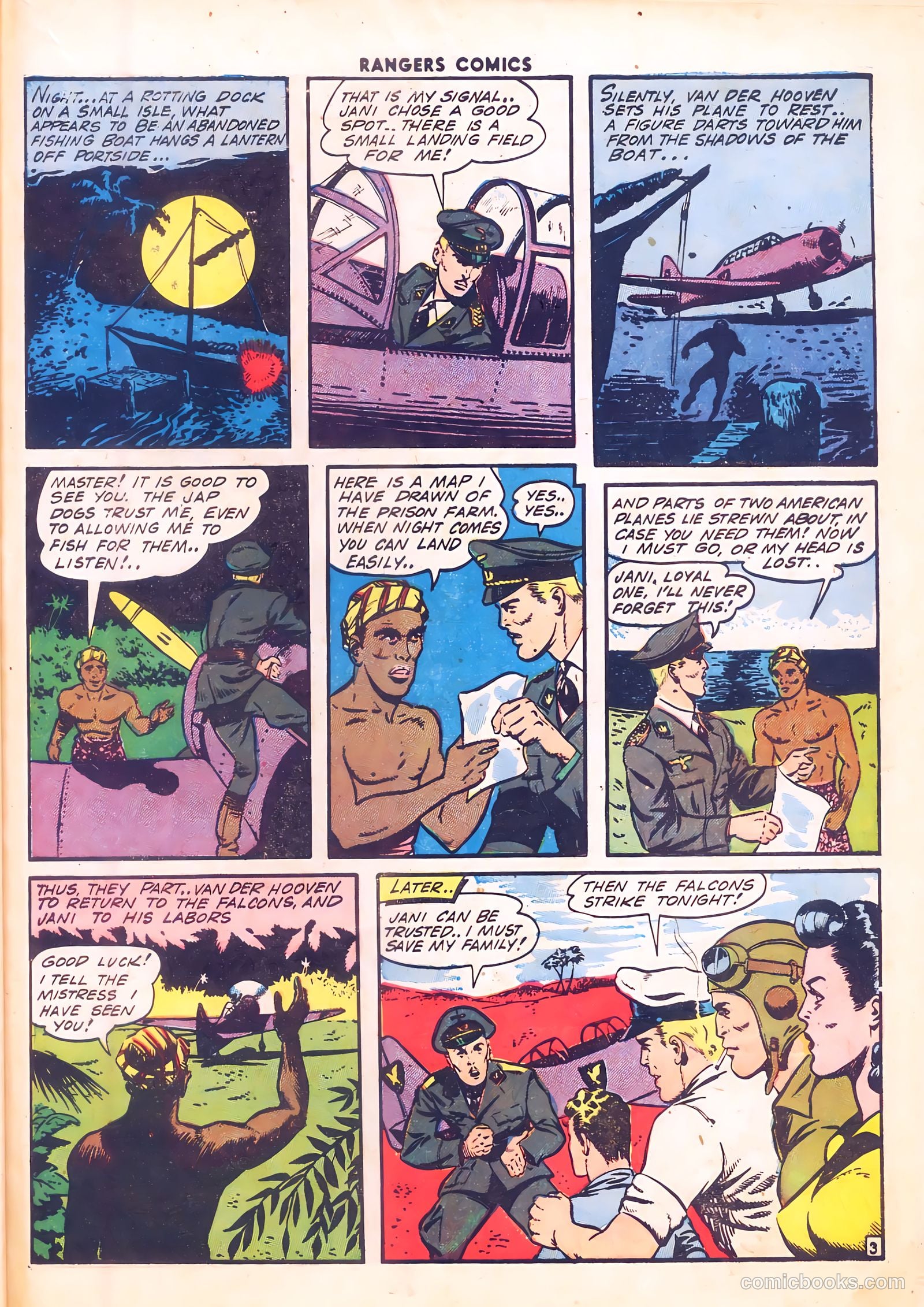 Rangers Comics #12 (1943) — page 53 of 60