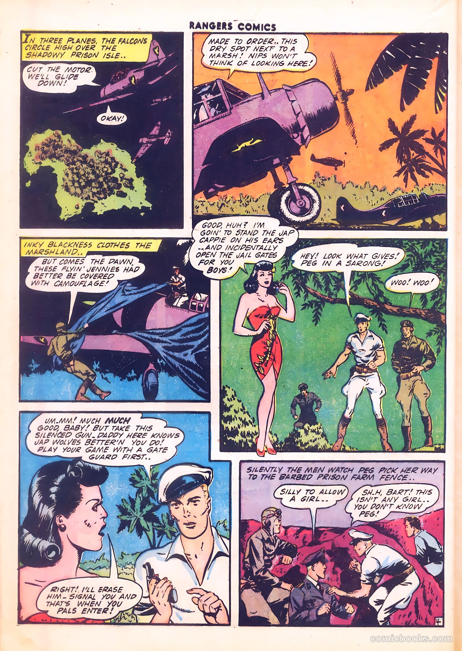 Rangers Comics #12 (1943) — page 54 of 60