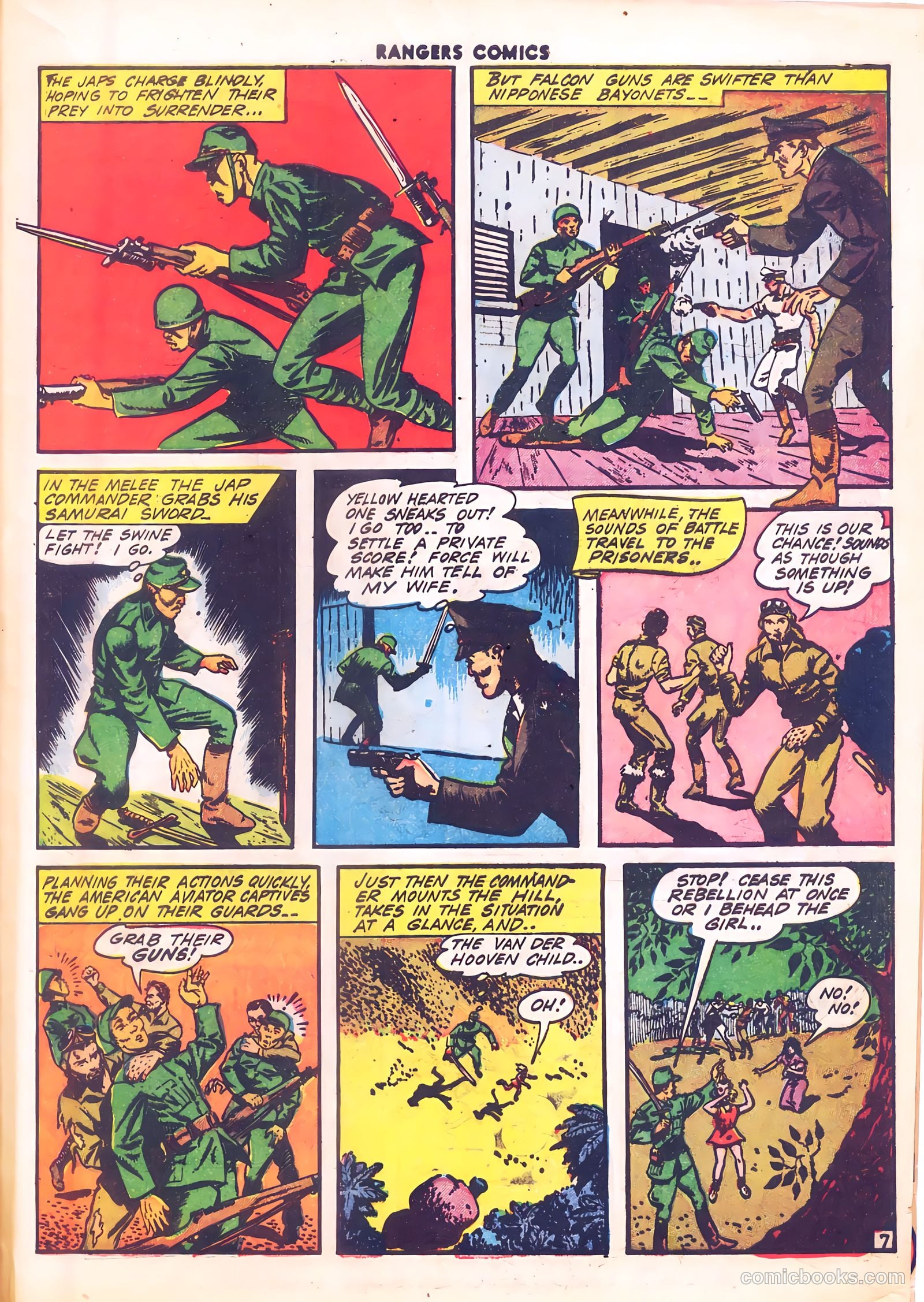Rangers Comics #12 (1943) — page 57 of 60