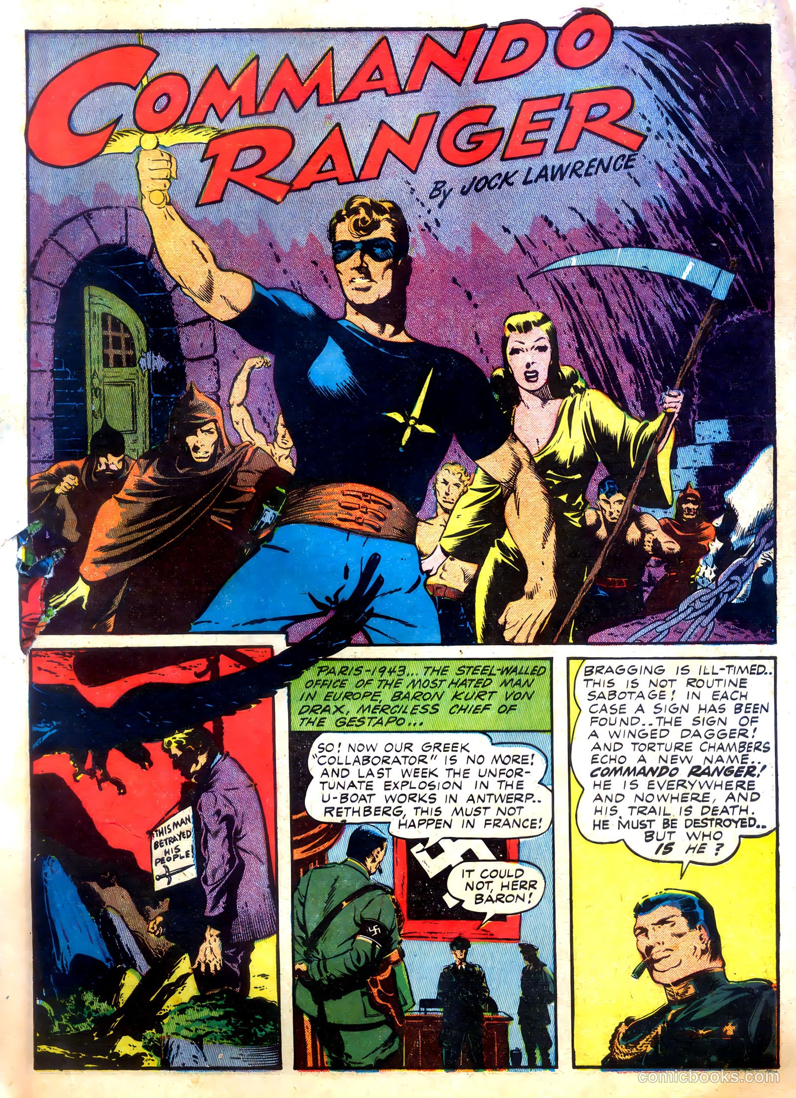 Rangers Comics #13 (1943) — page 3 of 60
