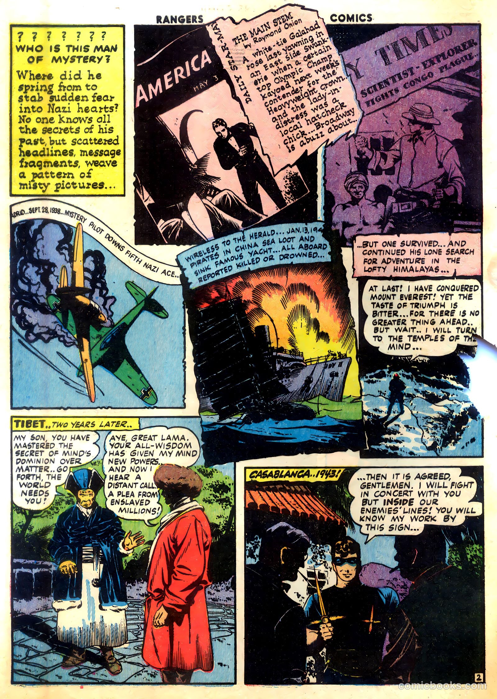 Rangers Comics #13 (1943) — page 4 of 60