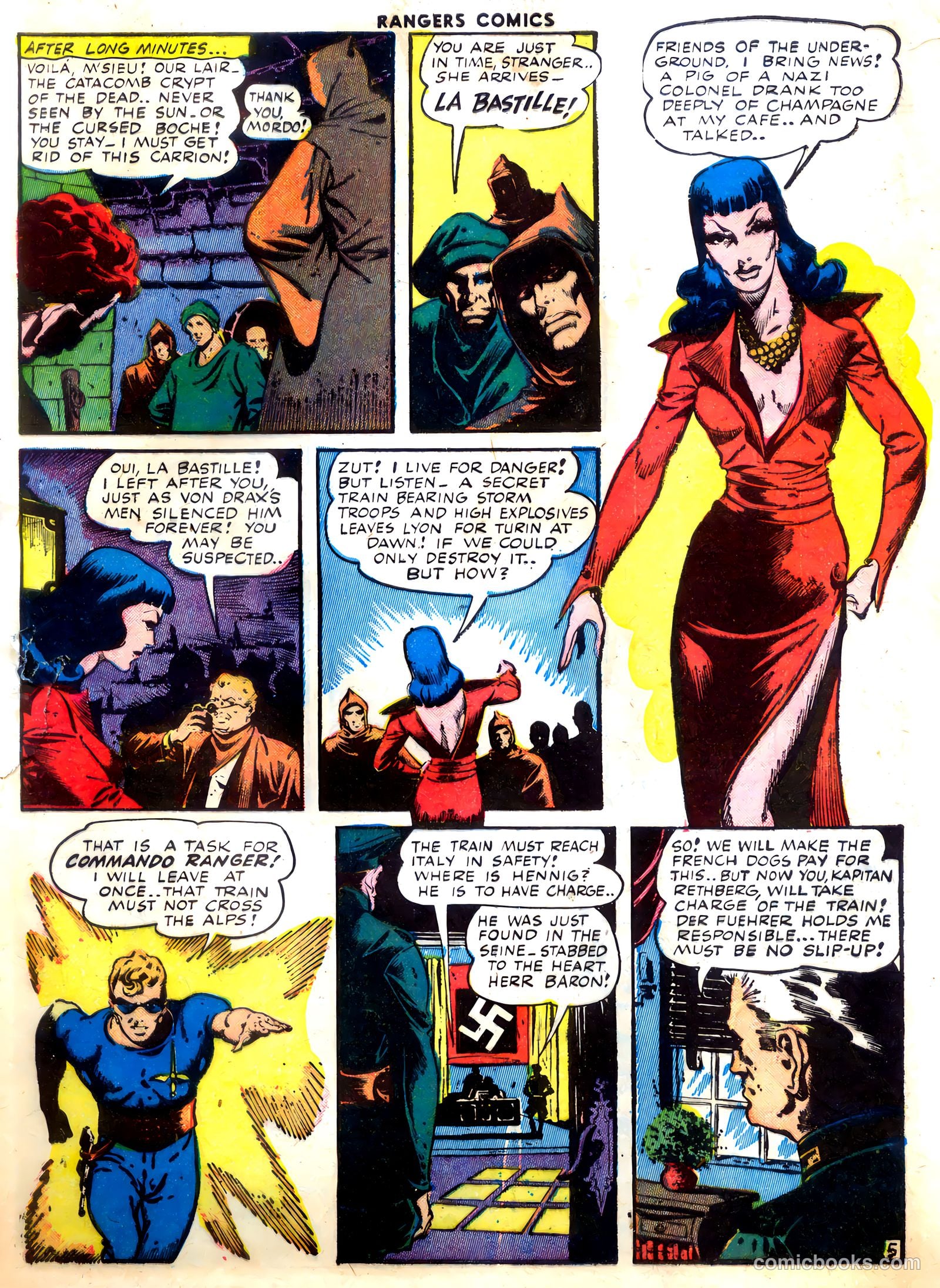 Rangers Comics #13 (1943) — page 7 of 60