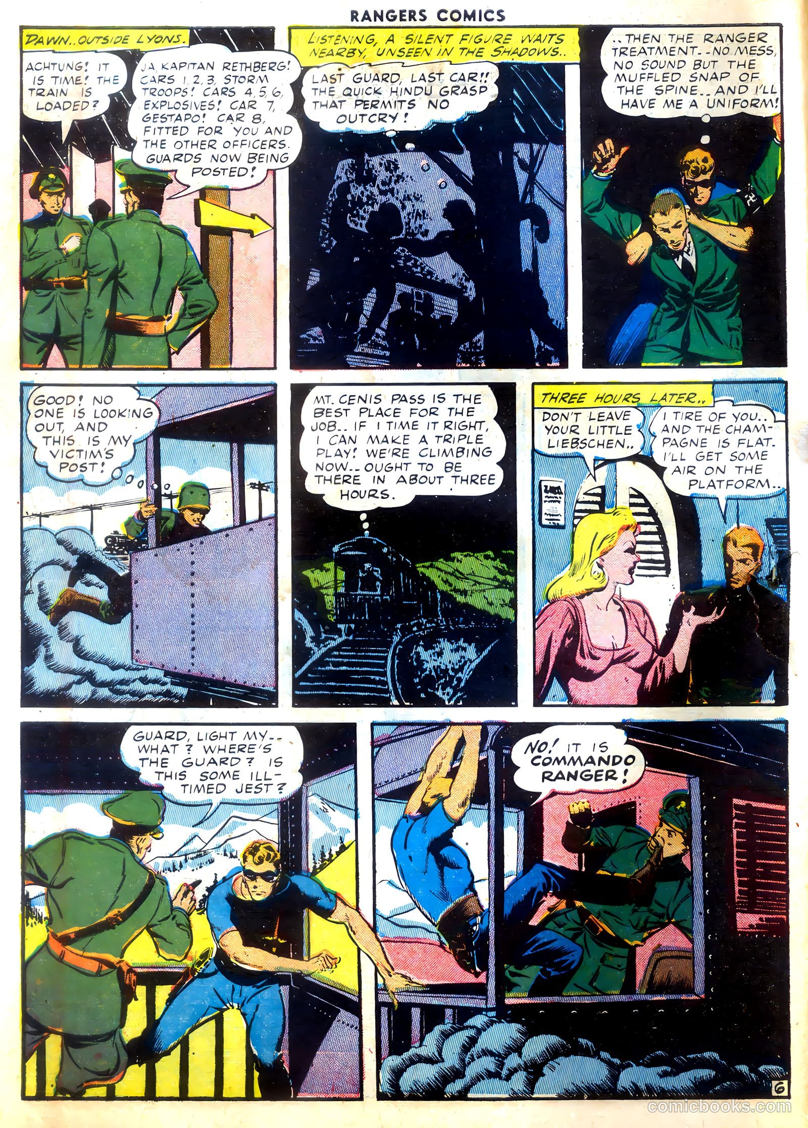 Rangers Comics #13 (1943) — page 8 of 60