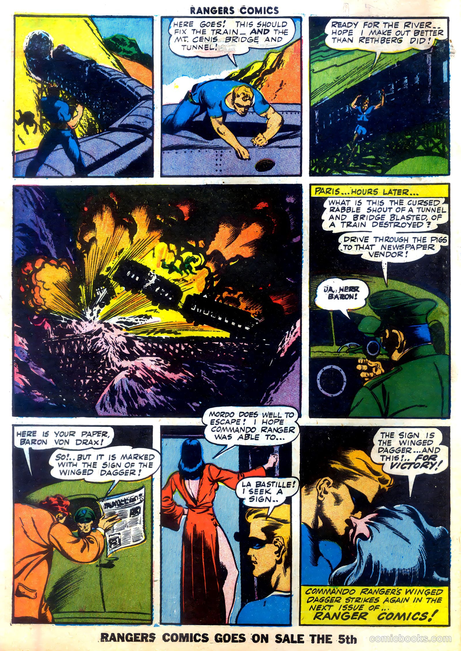 Rangers Comics #13 (1943) — page 10 of 60