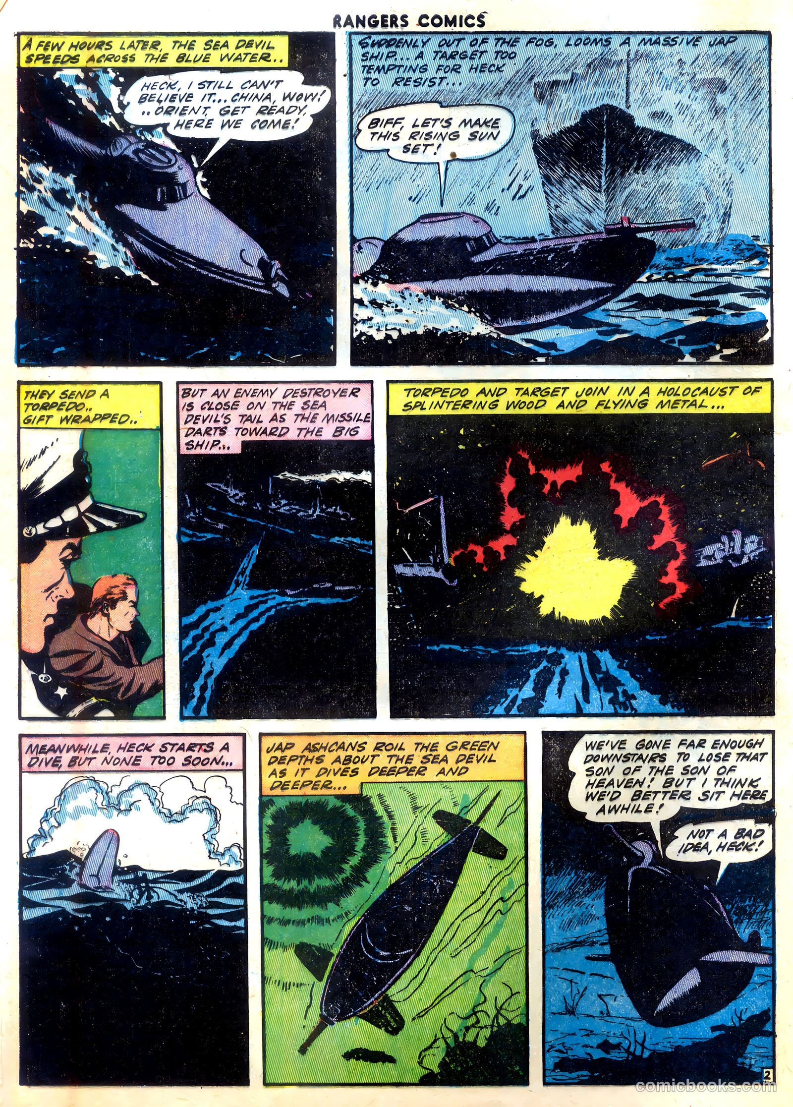 Rangers Comics #13 (1943) — page 12 of 60