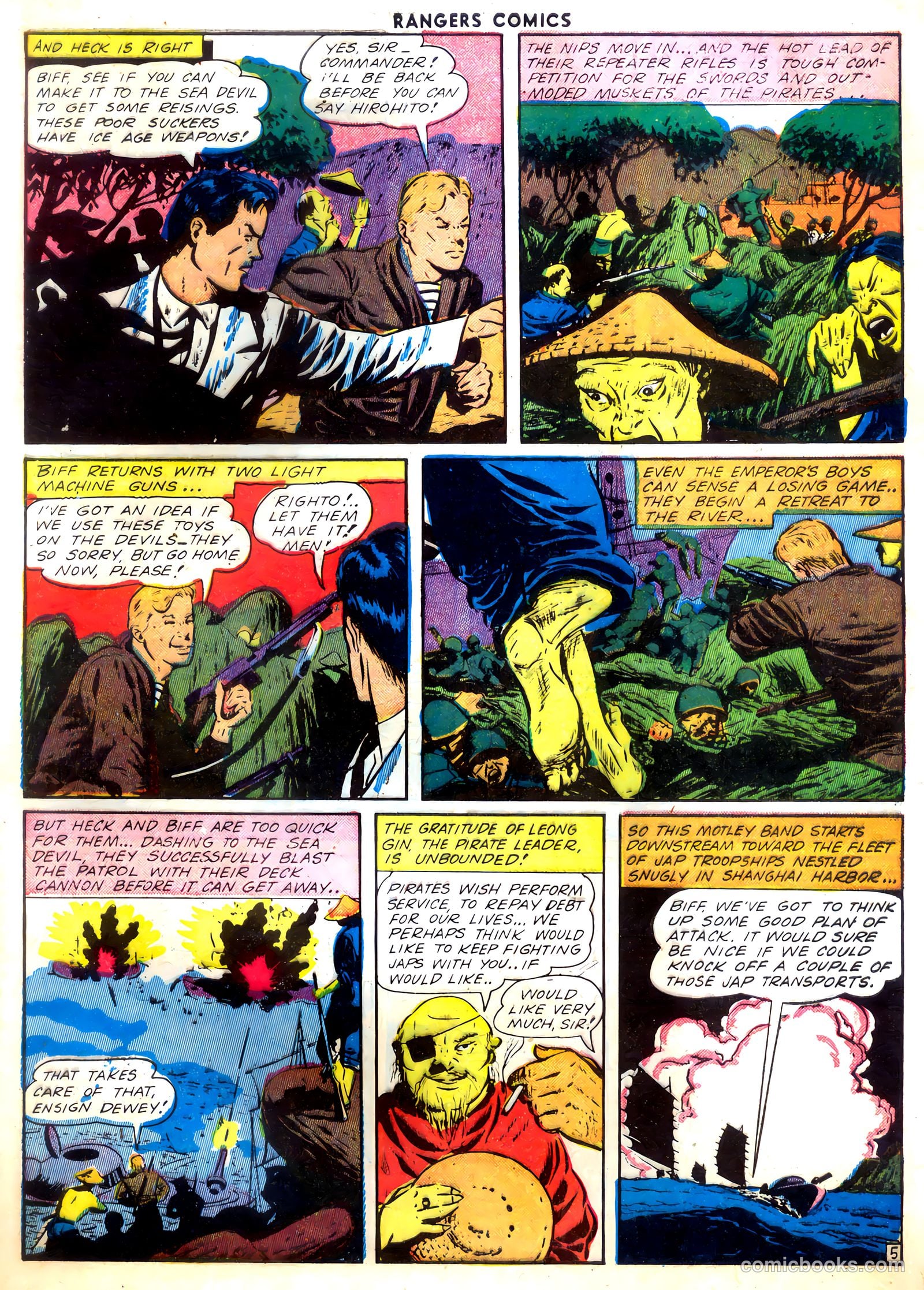 Rangers Comics #13 (1943) — page 15 of 60