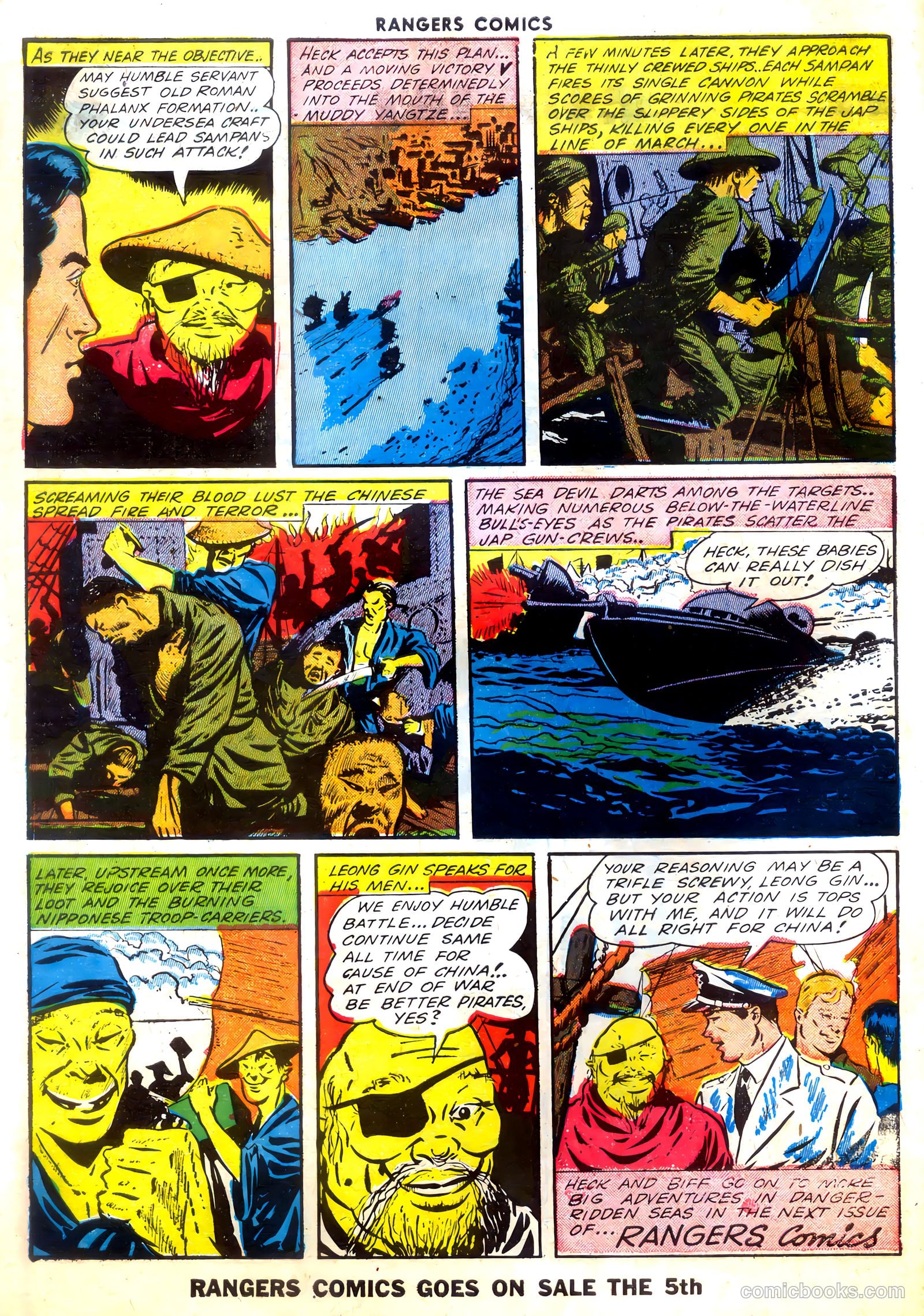 Rangers Comics #13 (1943) — page 16 of 60