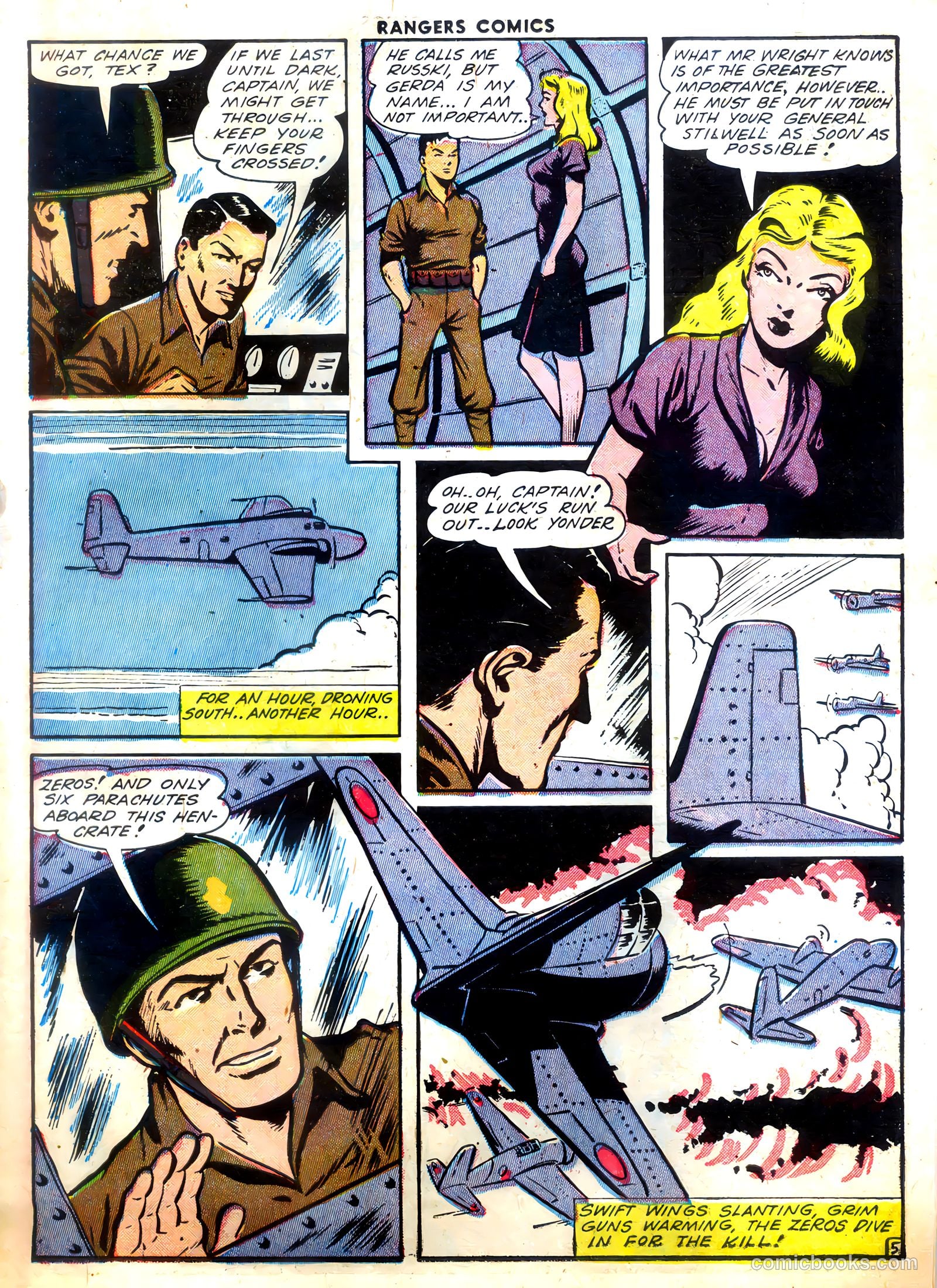 Rangers Comics #13 (1943) — page 21 of 60