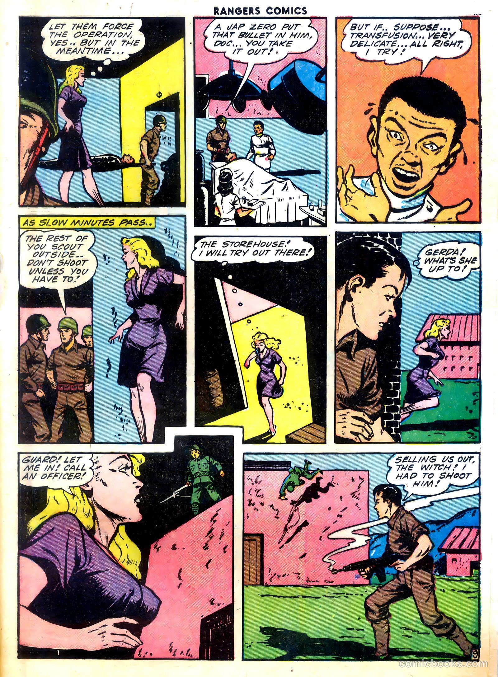 Rangers Comics #13 (1943) — page 25 of 60